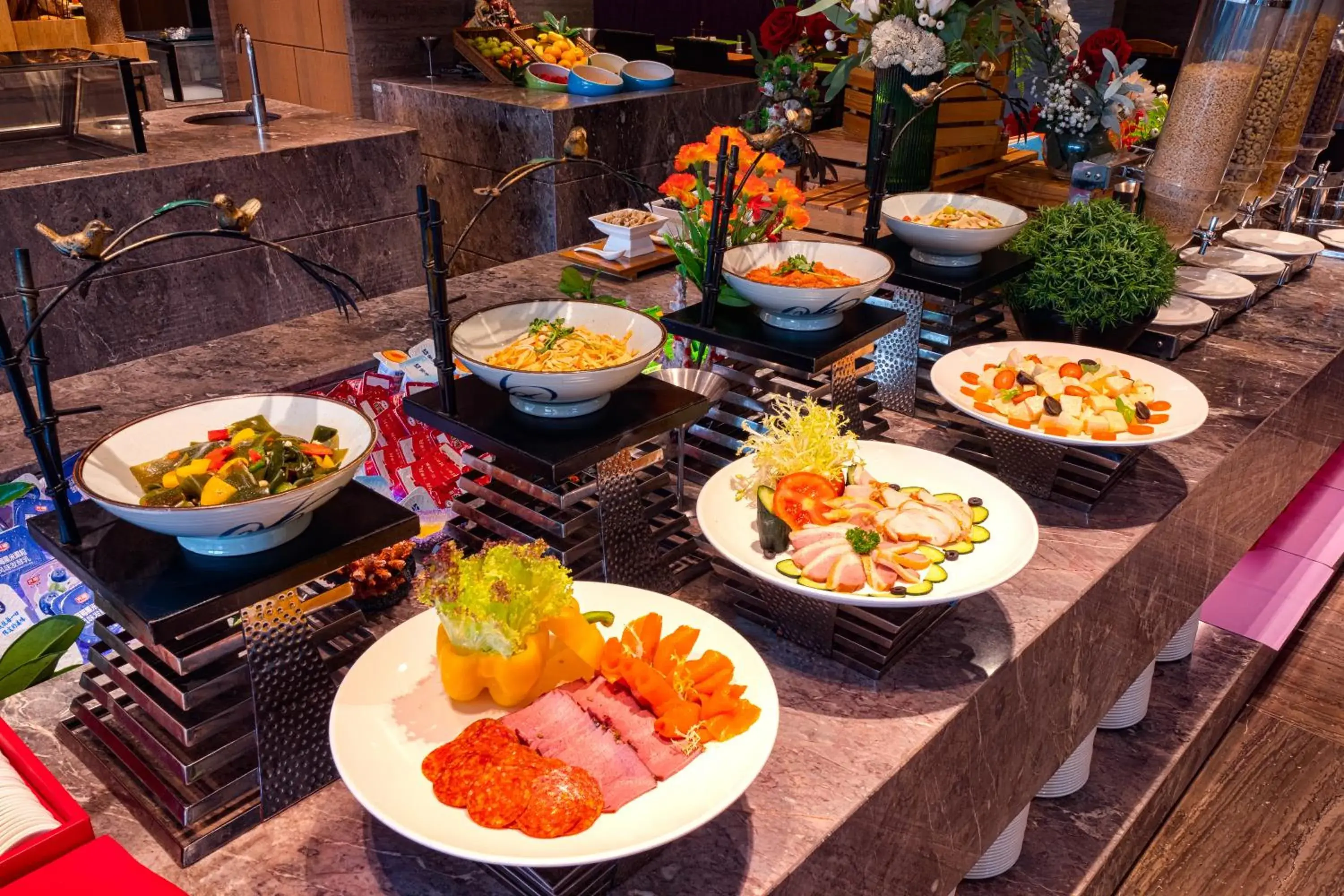 Buffet breakfast in Wyndham Garden Foshan Jinshazhou Buffet breakfast in Wyndham Garden Foshan Jinshazhou