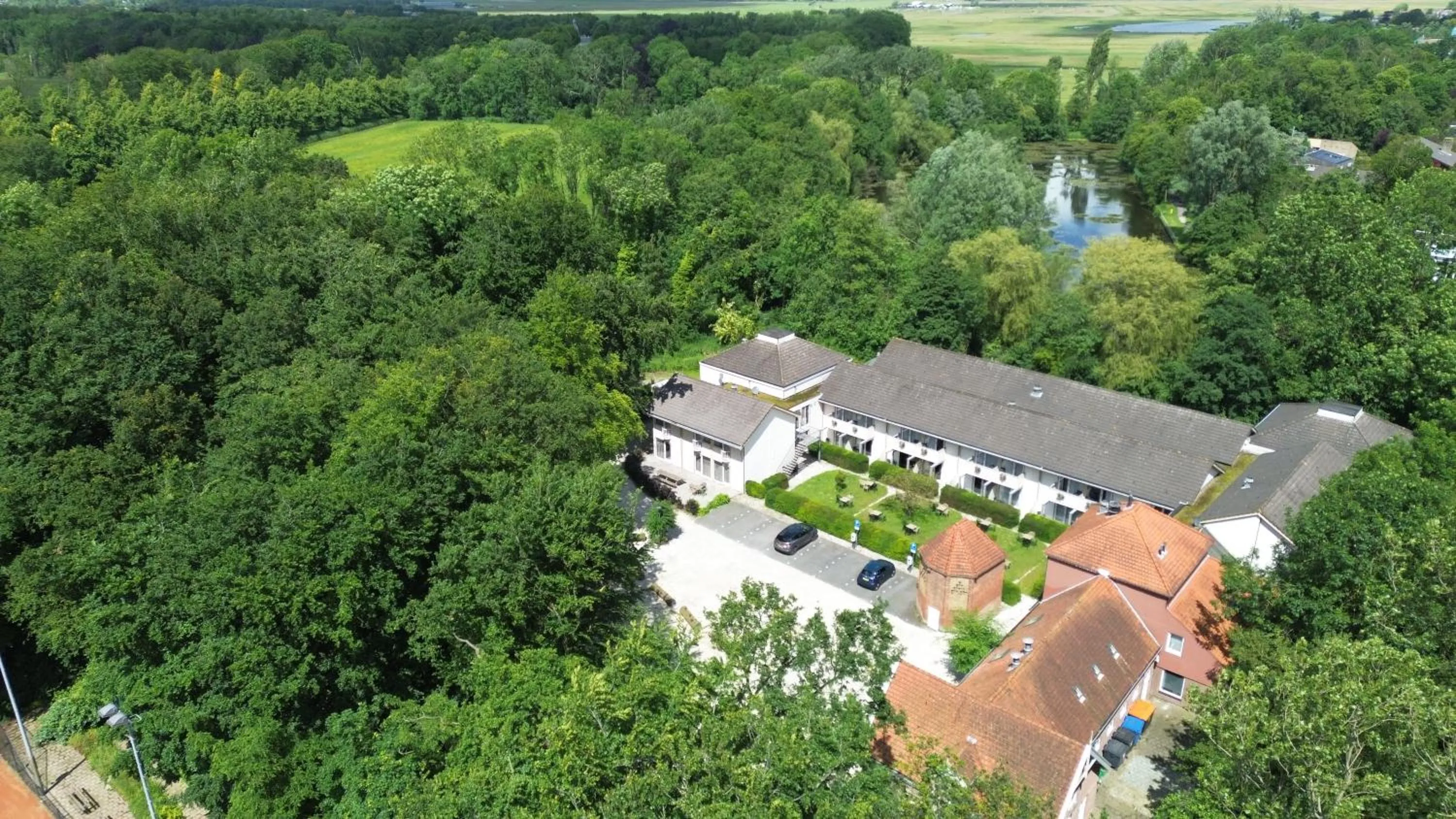 Bird's eye view in Hotel Heemskerk