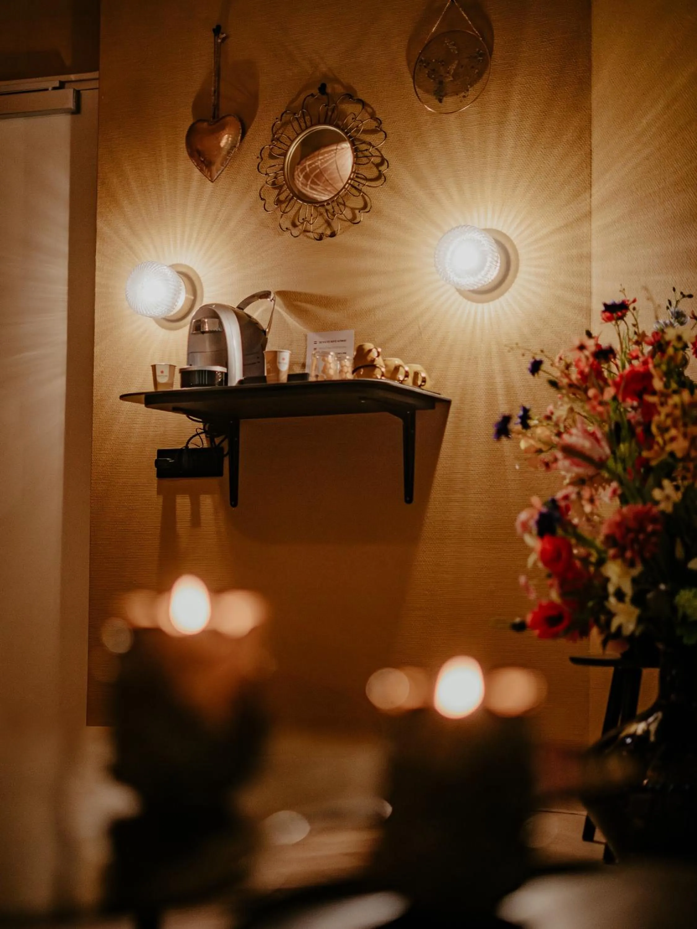 Coffee/tea facilities in Hotel Heemskerk