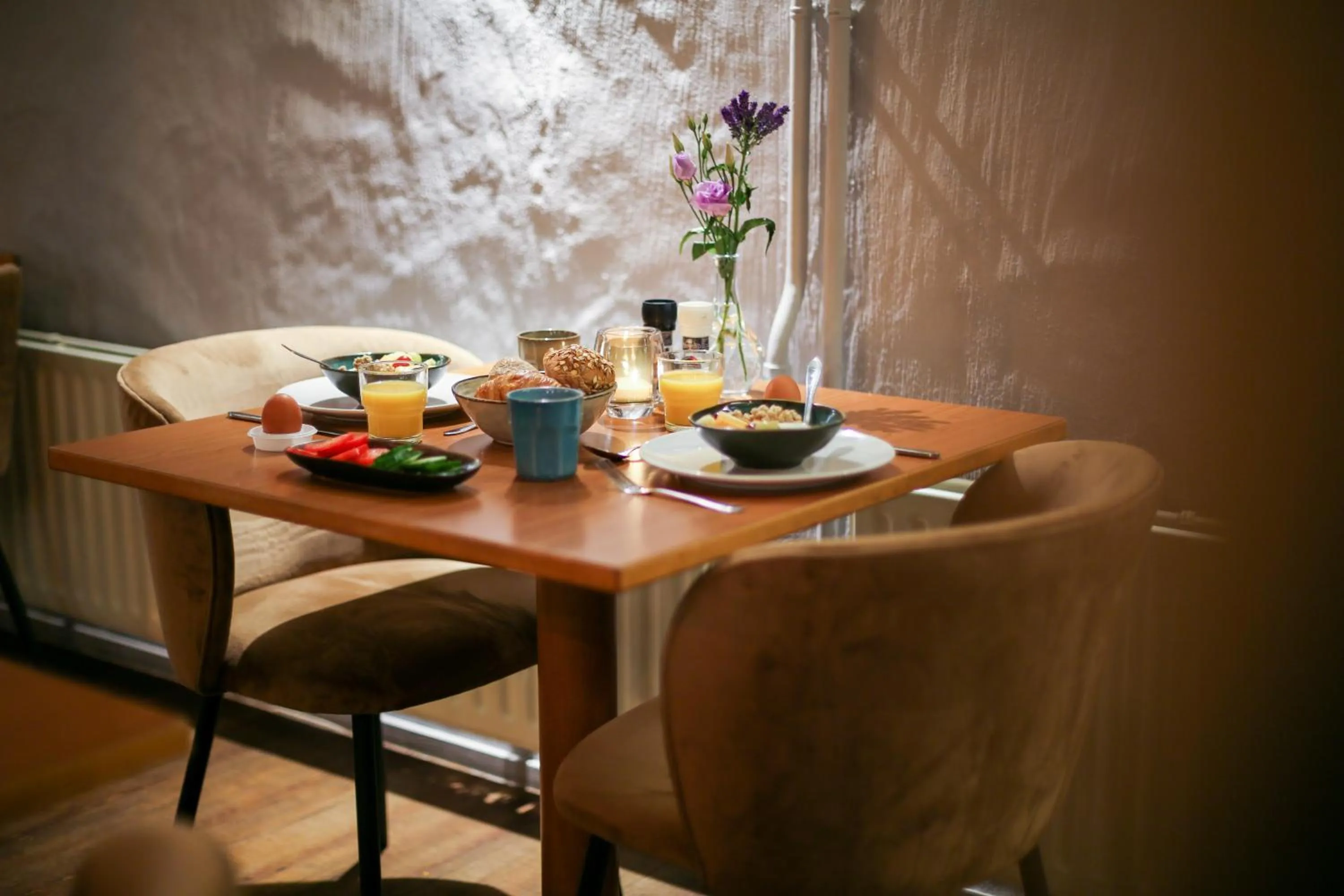 Buffet breakfast in Hotel Heemskerk