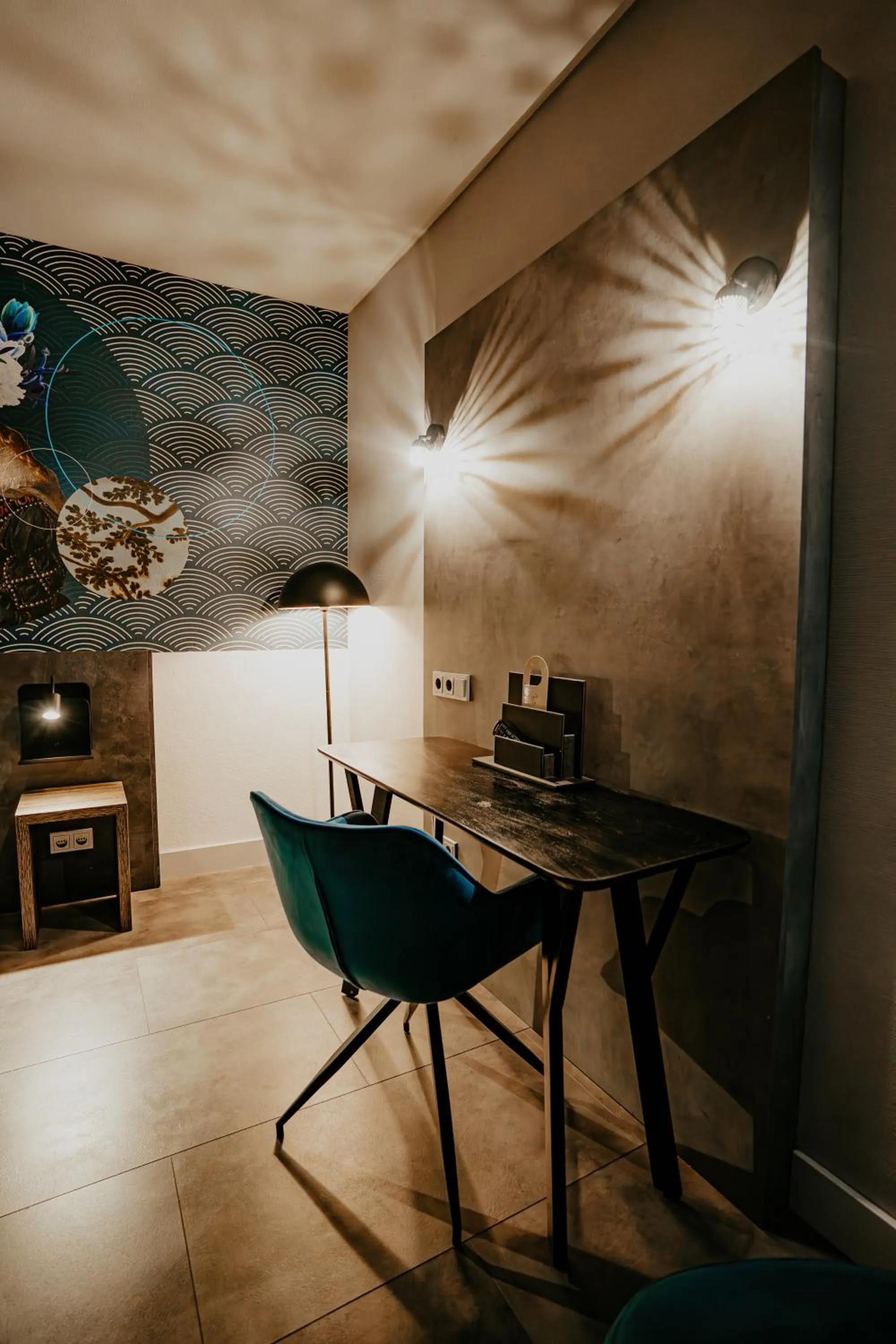 Seating area in Hotel Heemskerk