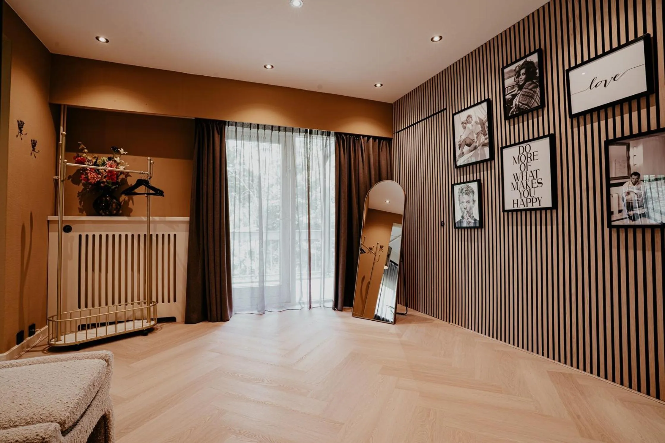 Living room, Bed in Hotel Heemskerk