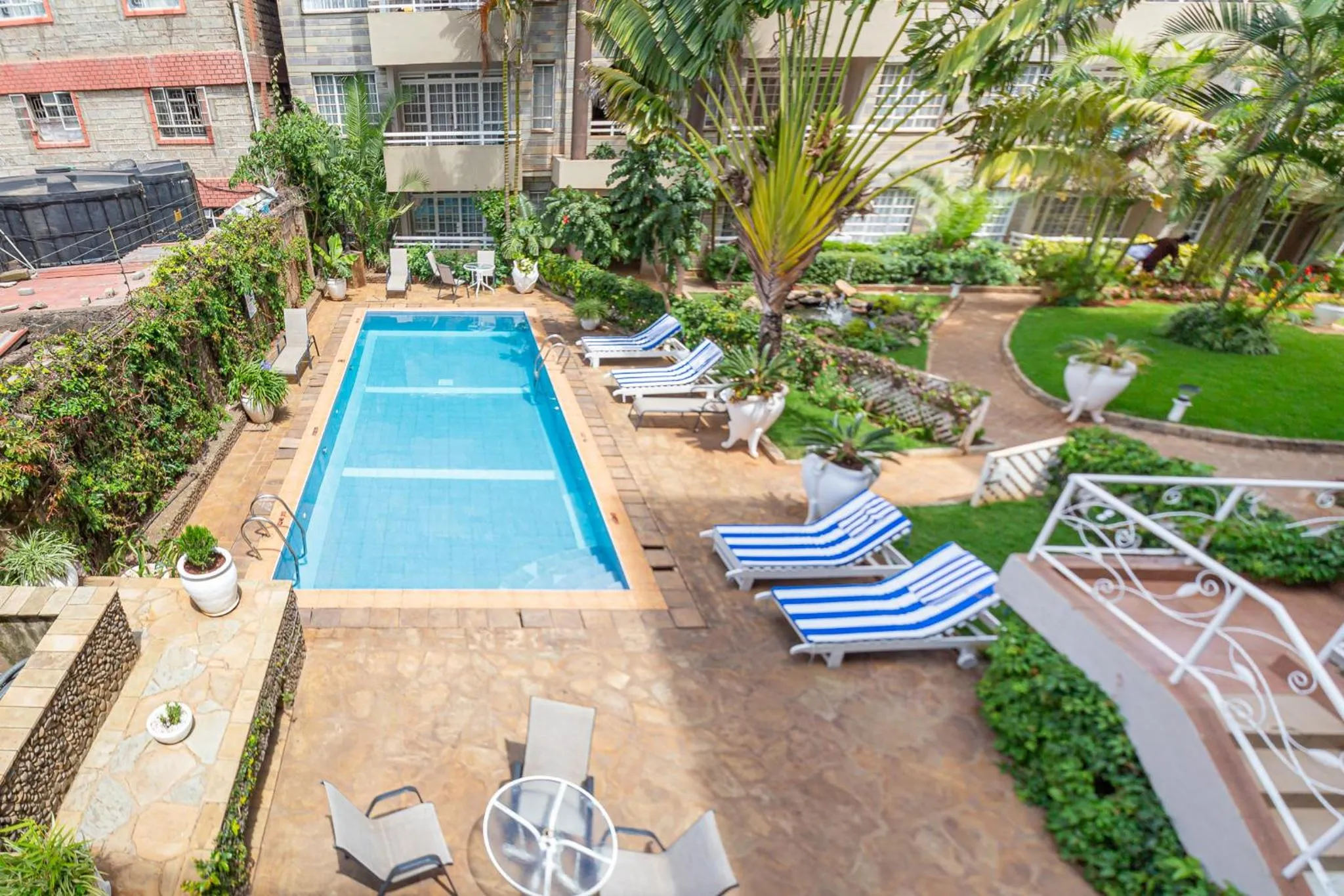 Property building in Eldon Apartments & Suites