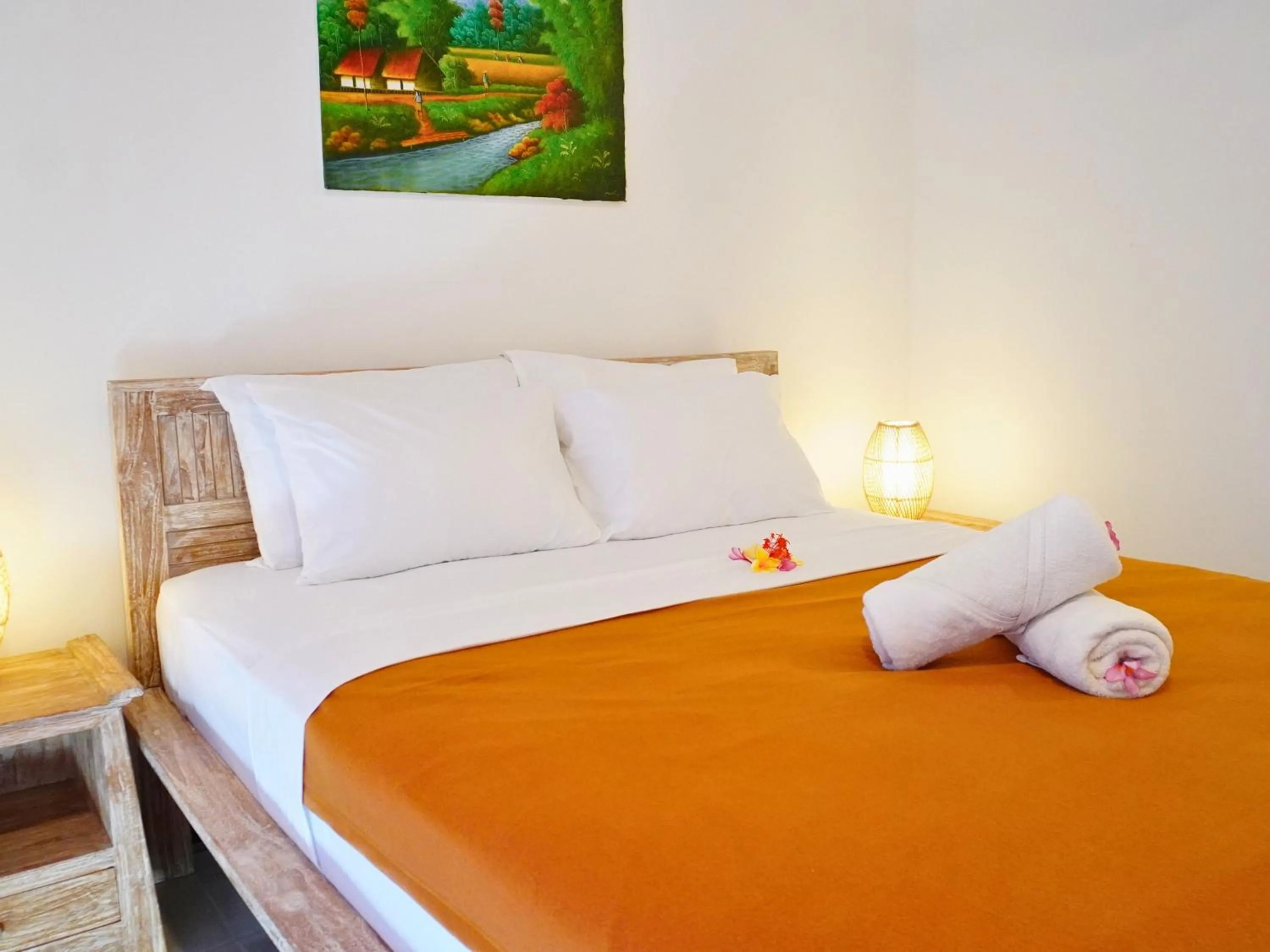 Bed in Summer of Surf Hostel Ungasan Uluwatu