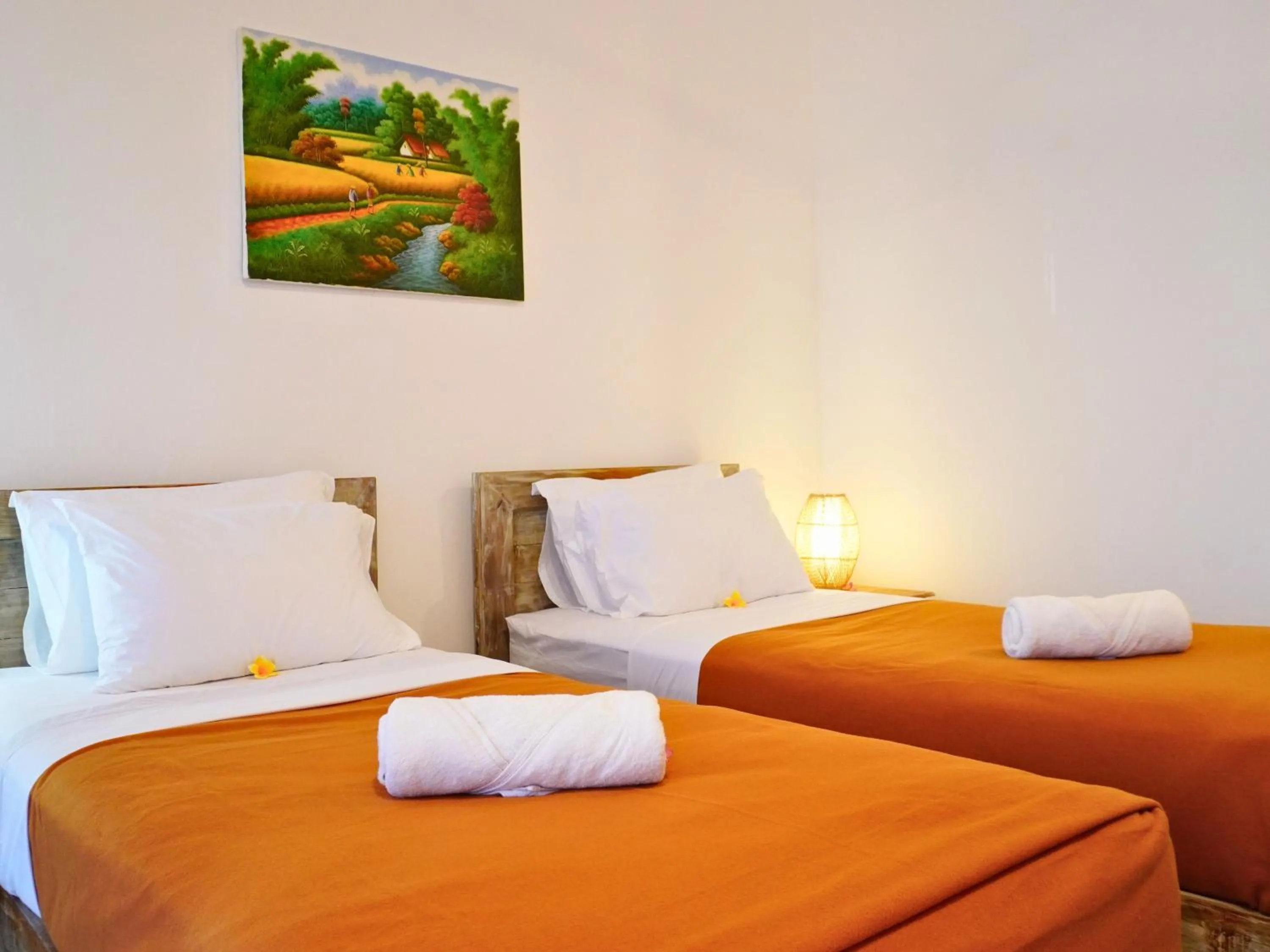 Bed in Summer of Surf Hostel Ungasan Uluwatu