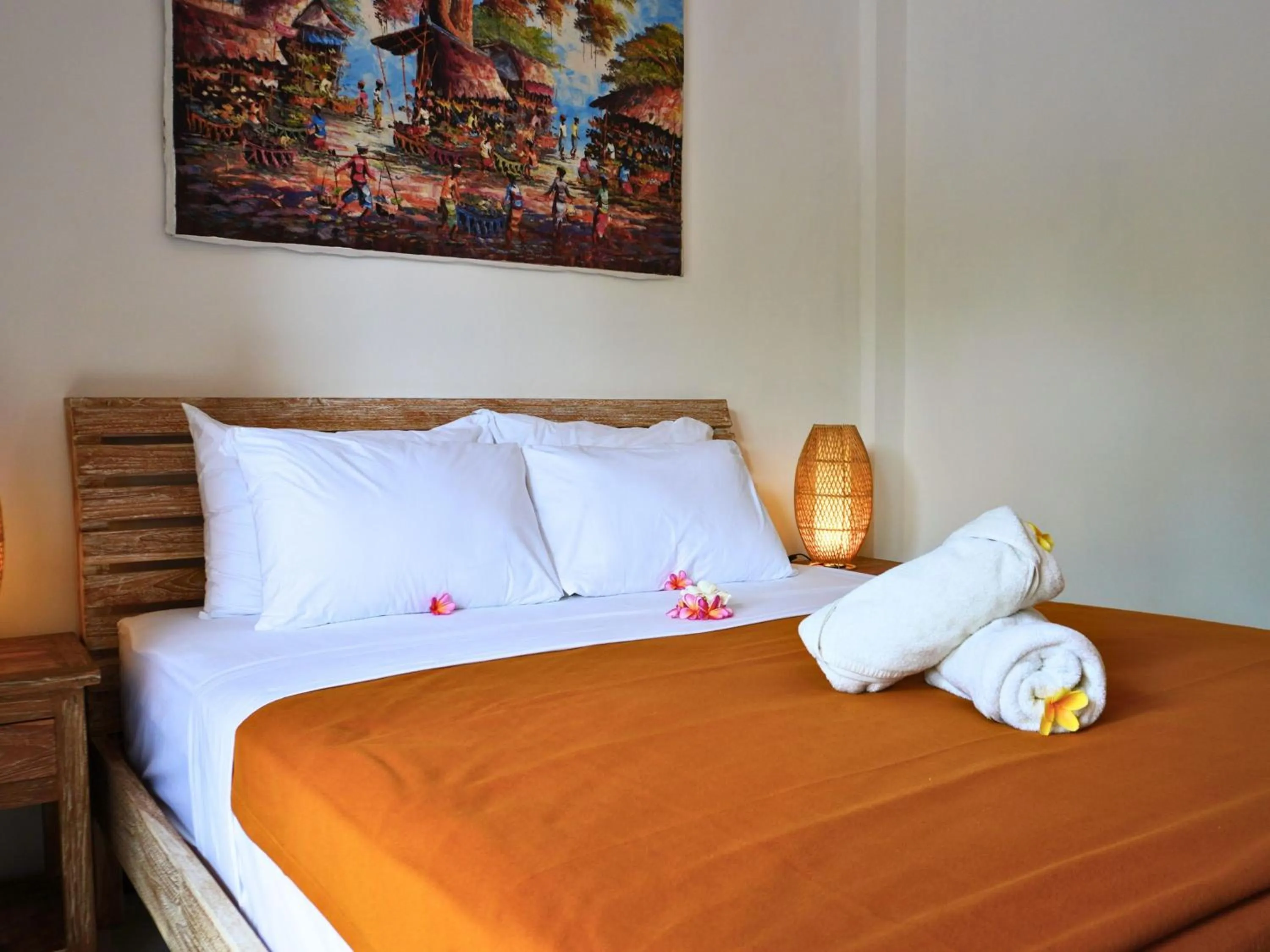 Bed in Summer of Surf Hostel Ungasan Uluwatu