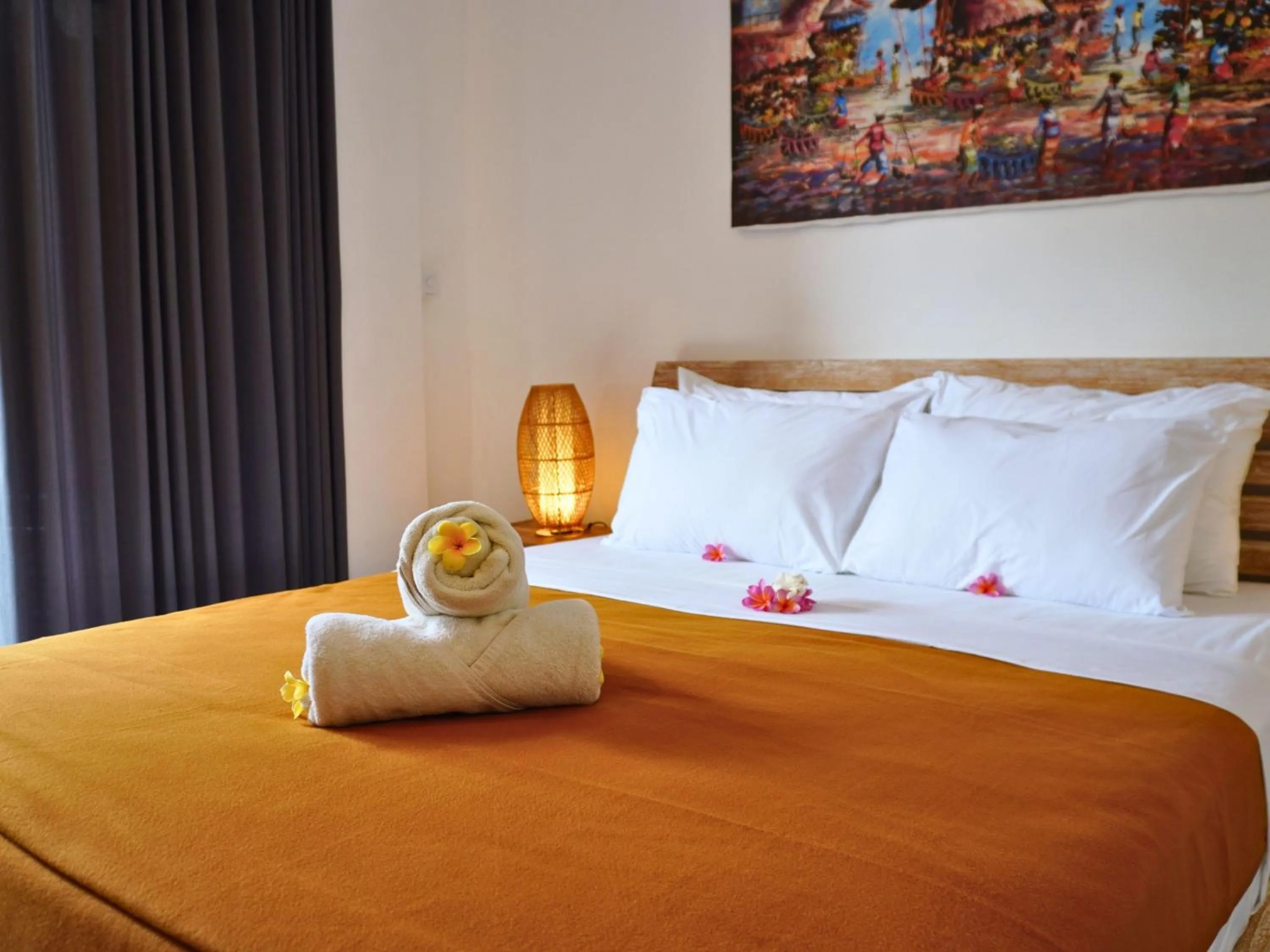 Bed in Summer of Surf Hostel Ungasan Uluwatu