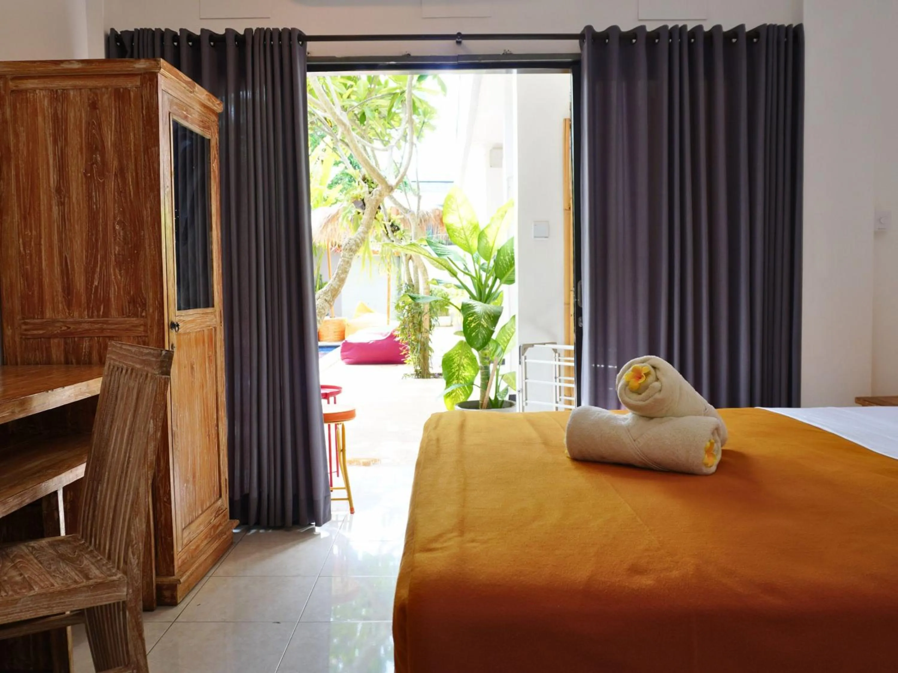 Bed in Summer of Surf Hostel Ungasan Uluwatu