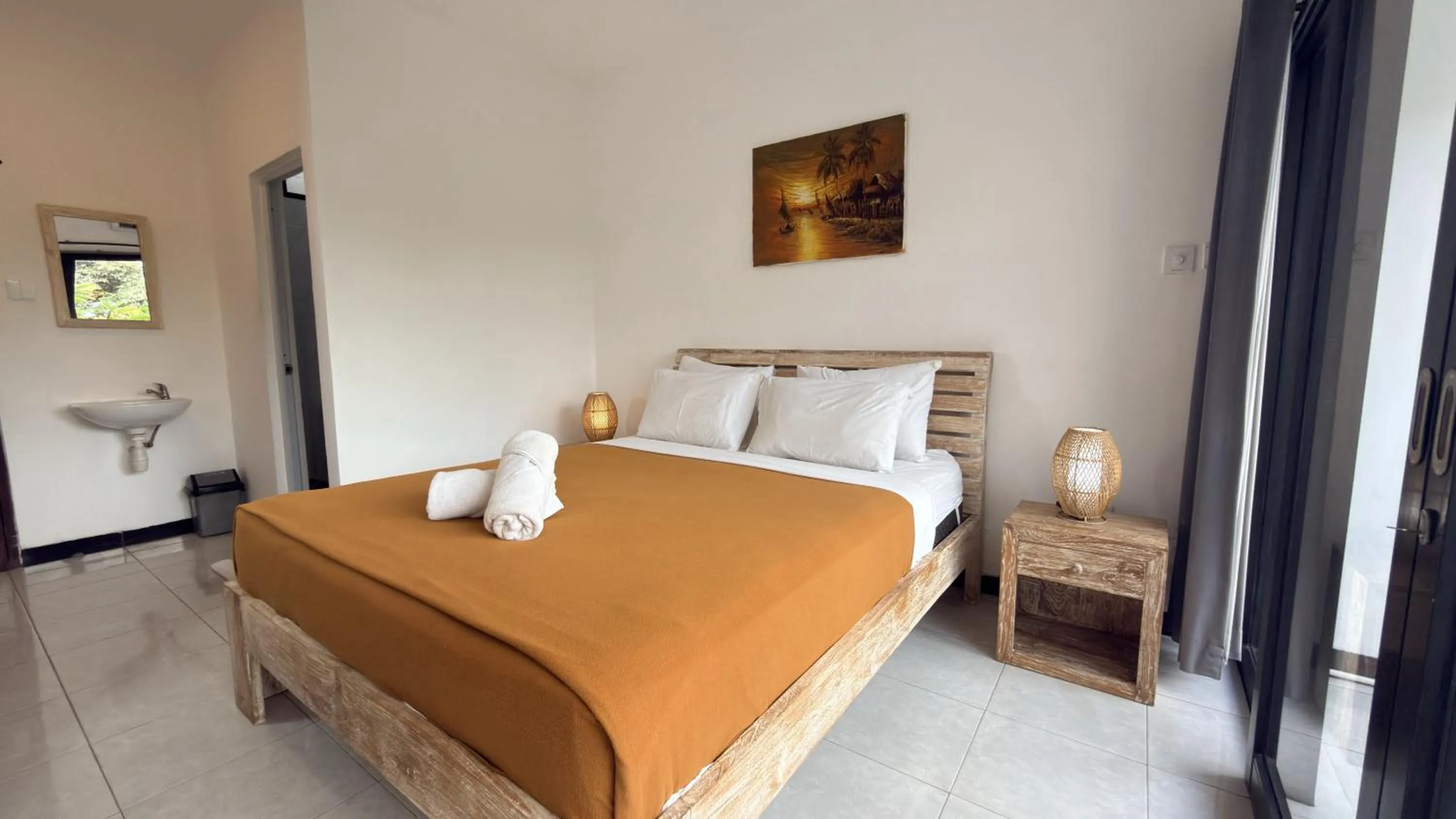Bed in Summer of Surf Hostel Ungasan Uluwatu