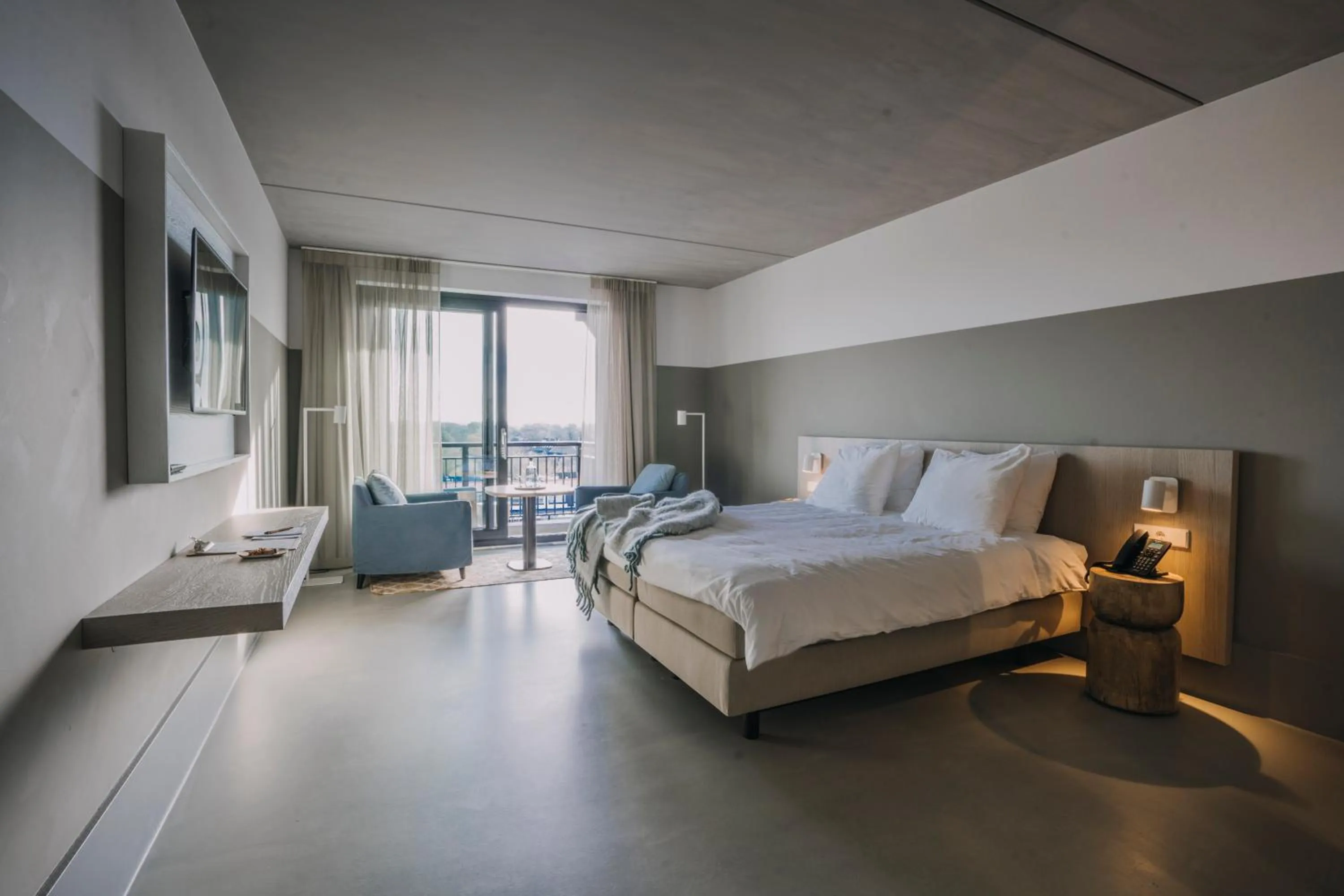 Bedroom, Bed in Strandhotel