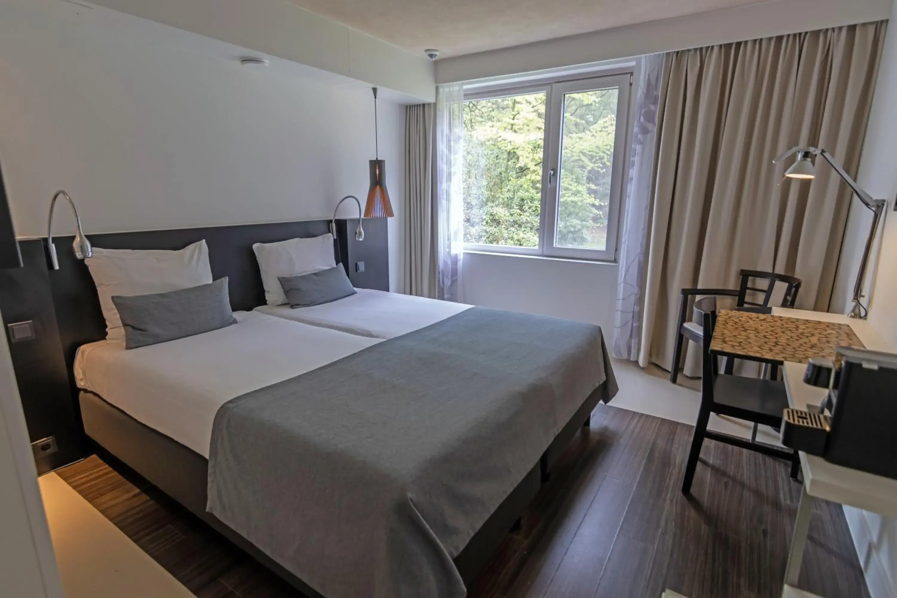 Comfort Double Room with Shower in Hotel Landgoed Zonheuvel Comfort Double Room with Shower in Hotel Landgoed Zonheuvel