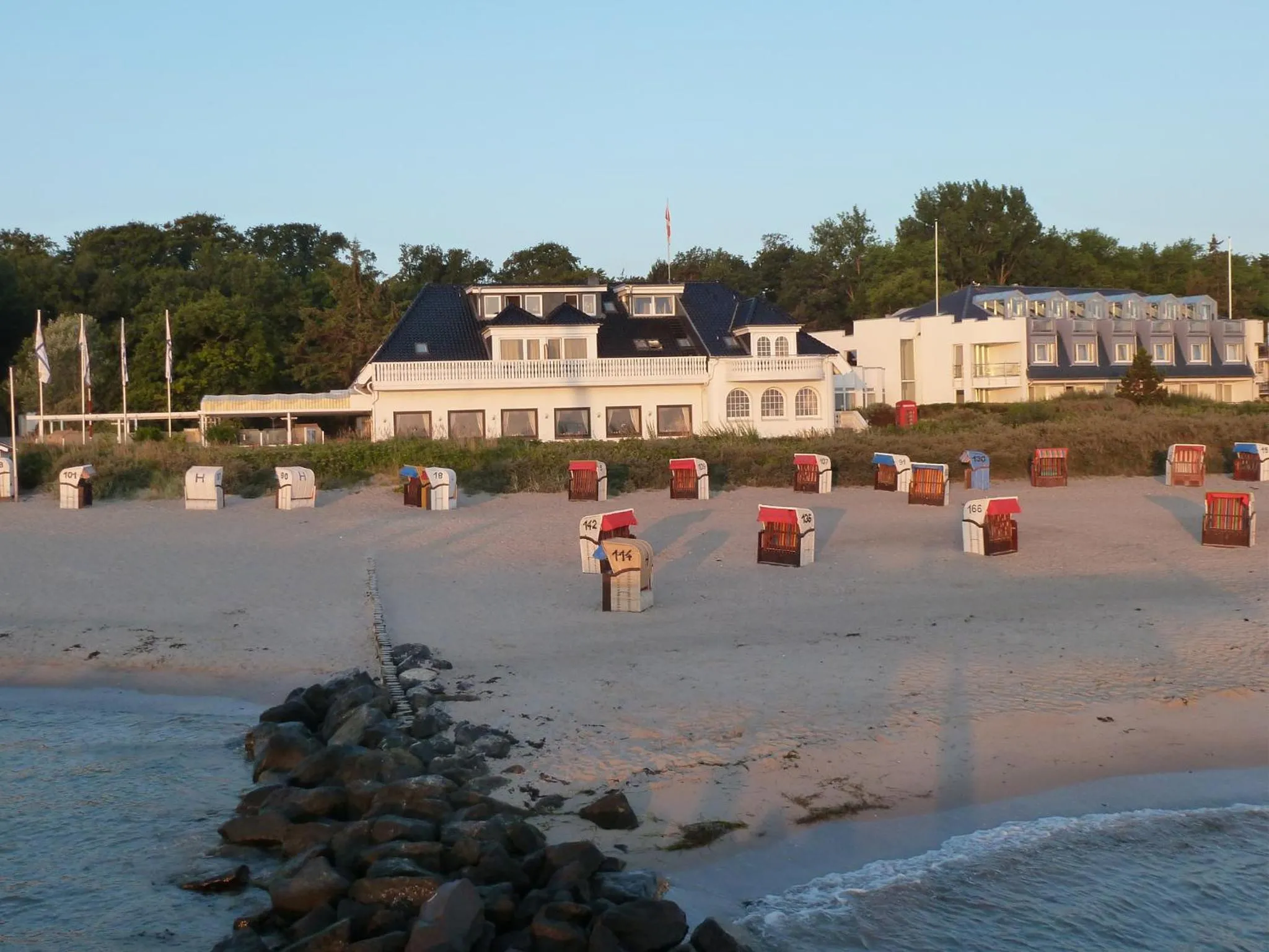 Beach in Hotel Seeschlösschen