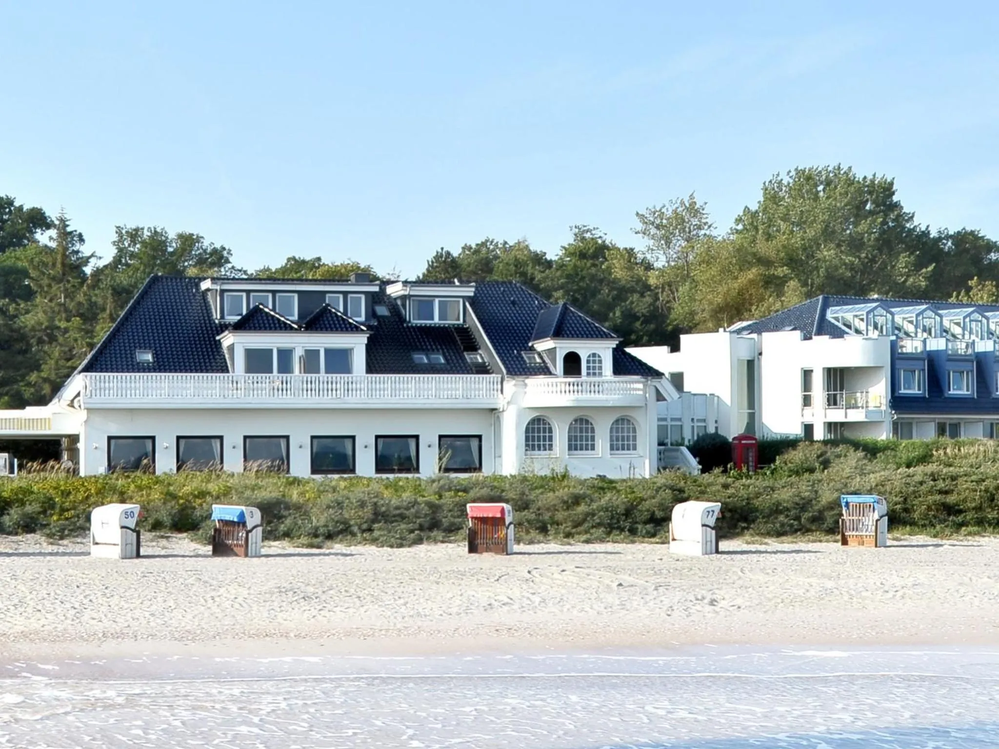 Property building in Hotel Seeschlösschen