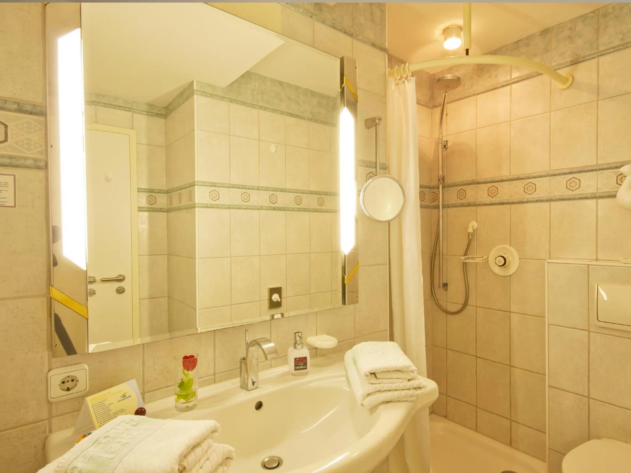 Bathroom in Hotel Seeschlösschen