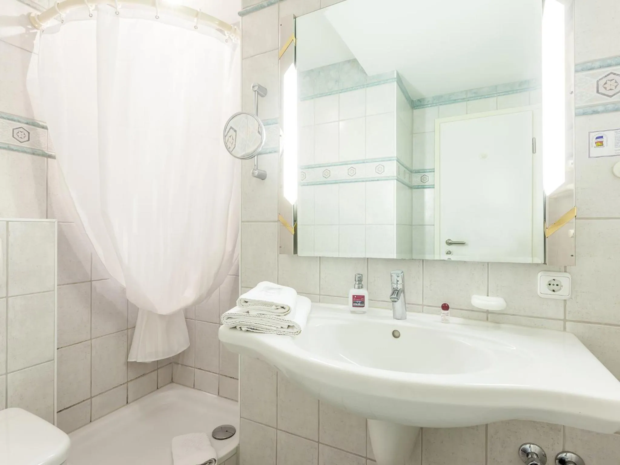 Bathroom in Hotel Seeschlösschen