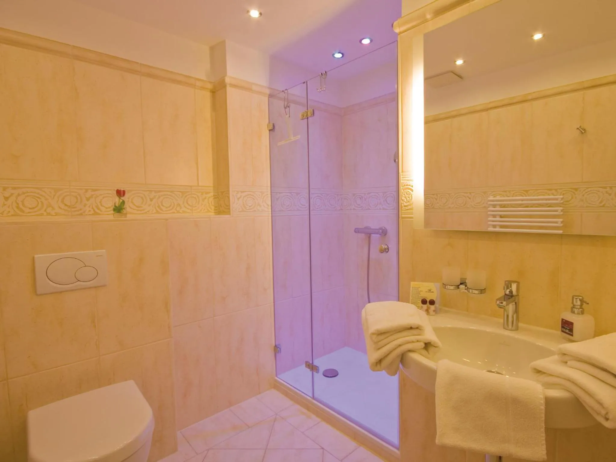 Bathroom in Hotel Seeschlösschen