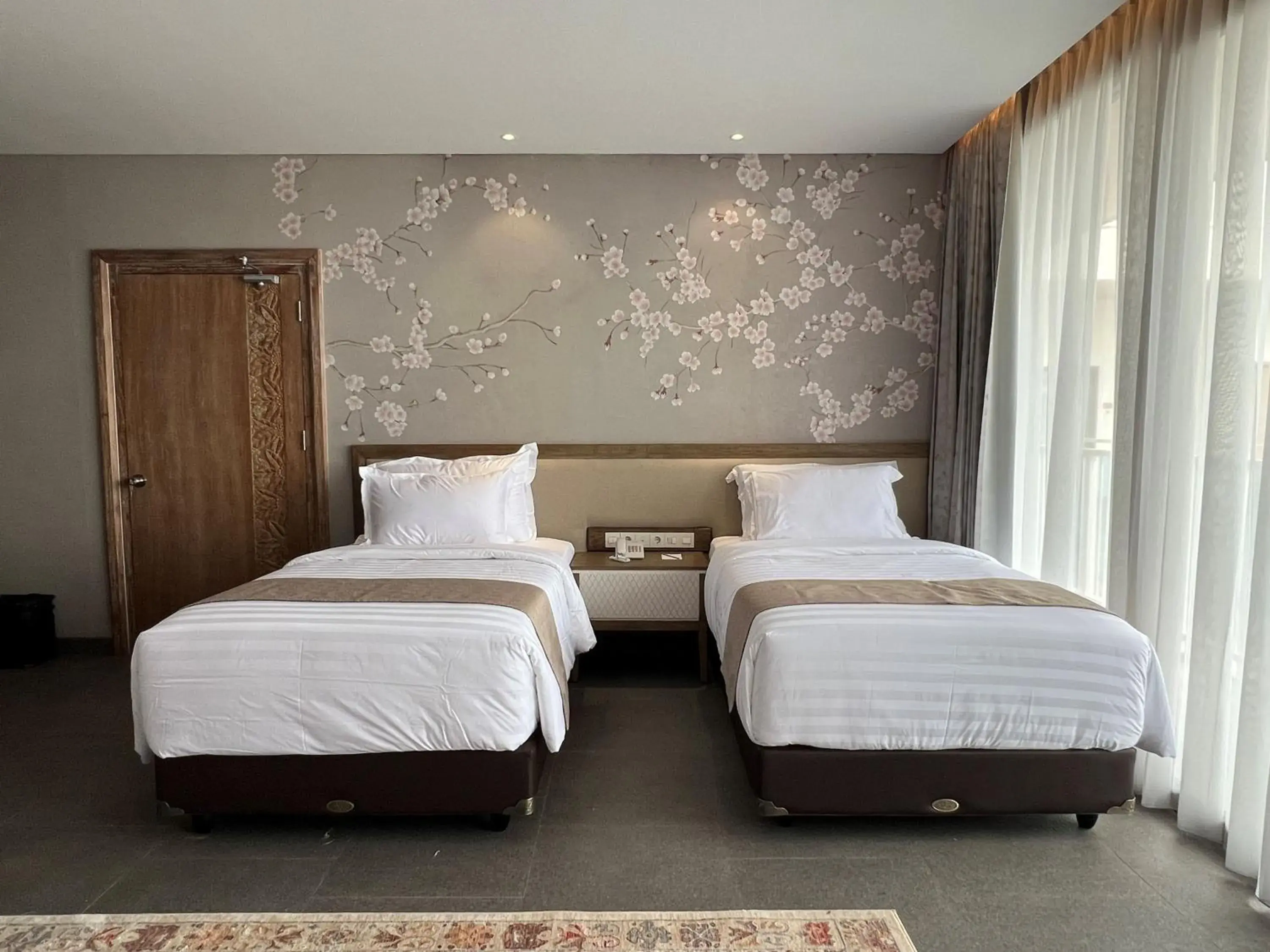 Bed in Tabebuya Resto & Resort Bed in Tabebuya Resto & Resort