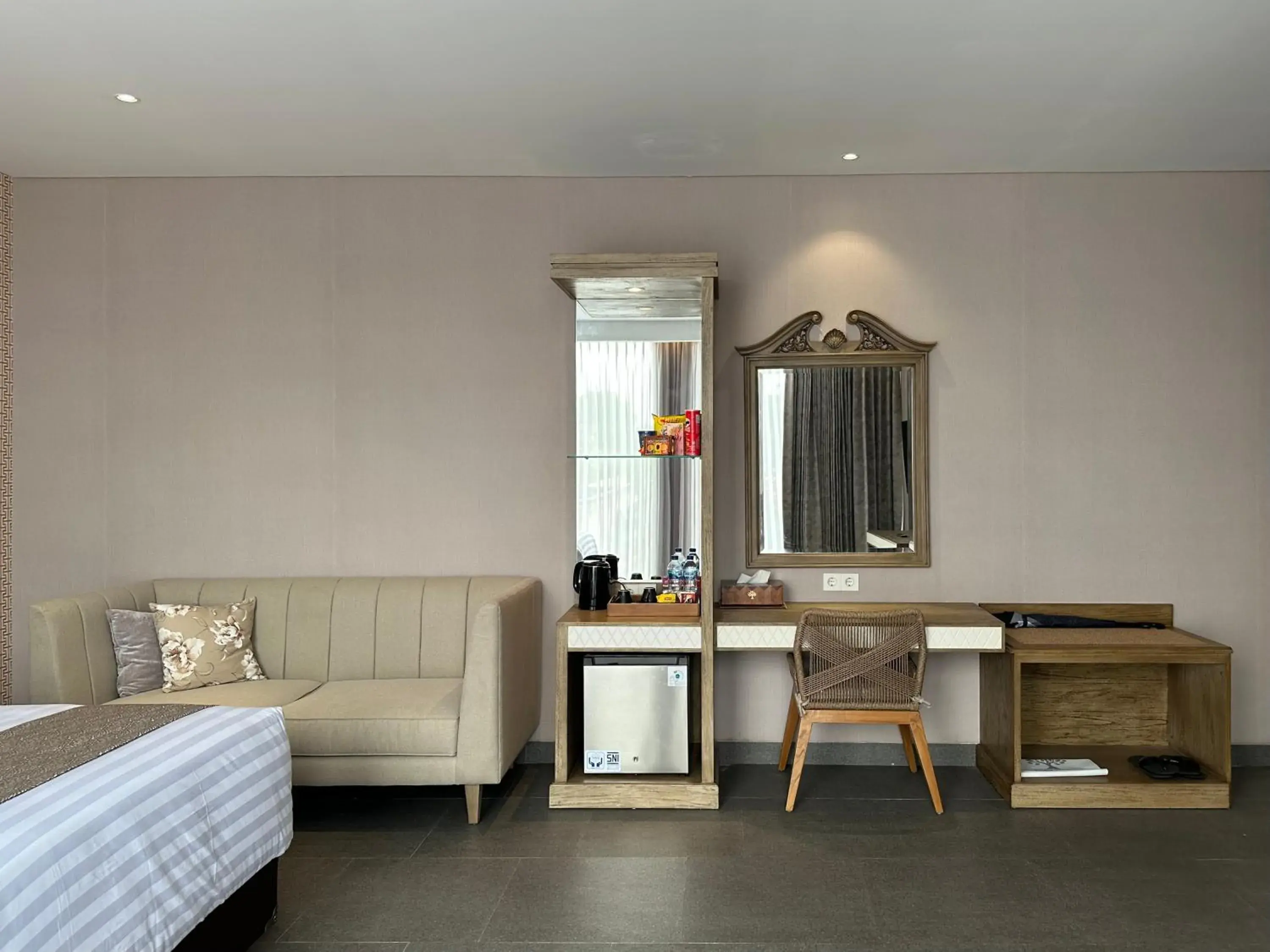 Bed in Tabebuya Resto & Resort Bed in Tabebuya Resto & Resort