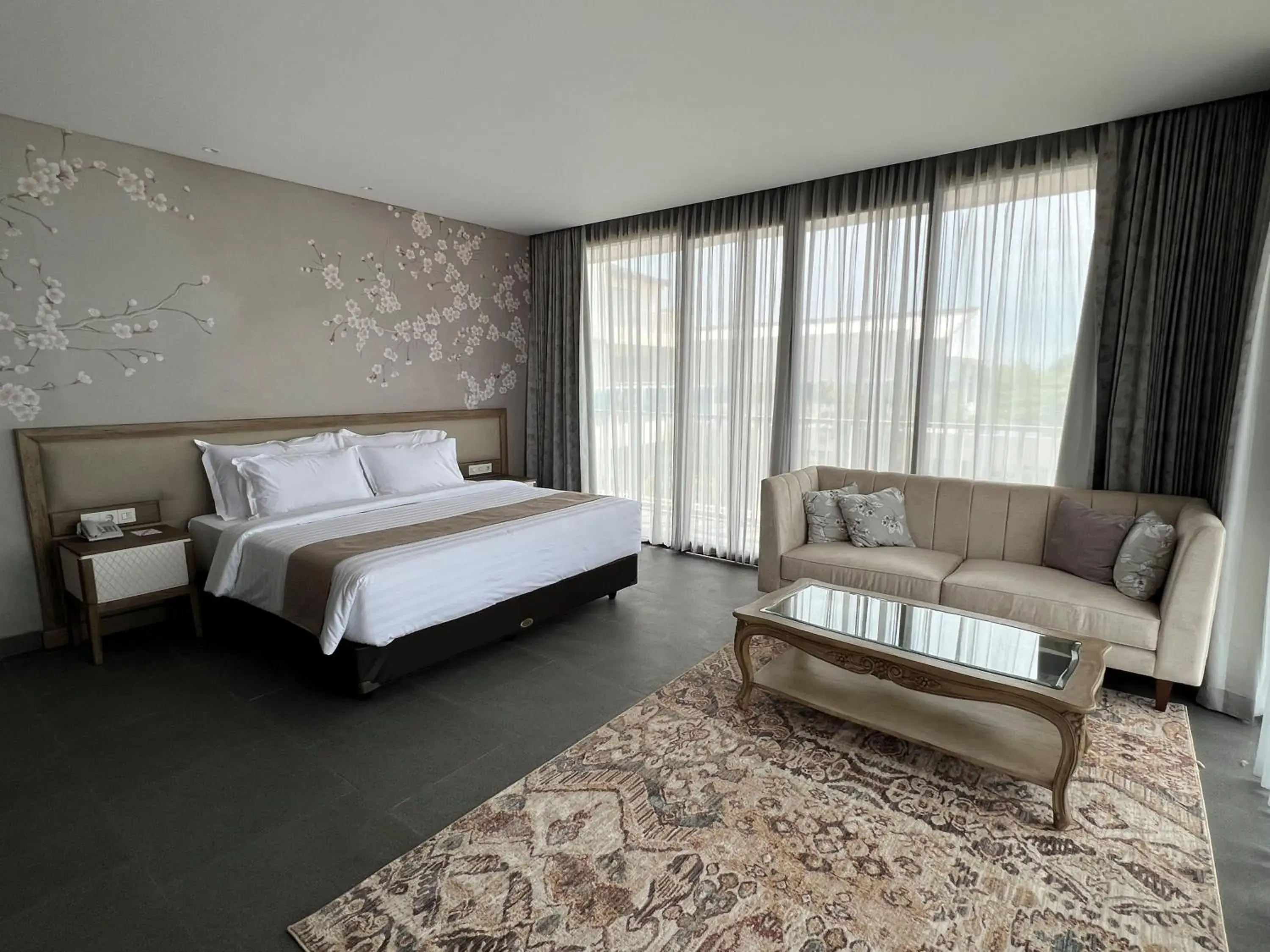 Bed in Tabebuya Resto & Resort Bed in Tabebuya Resto & Resort