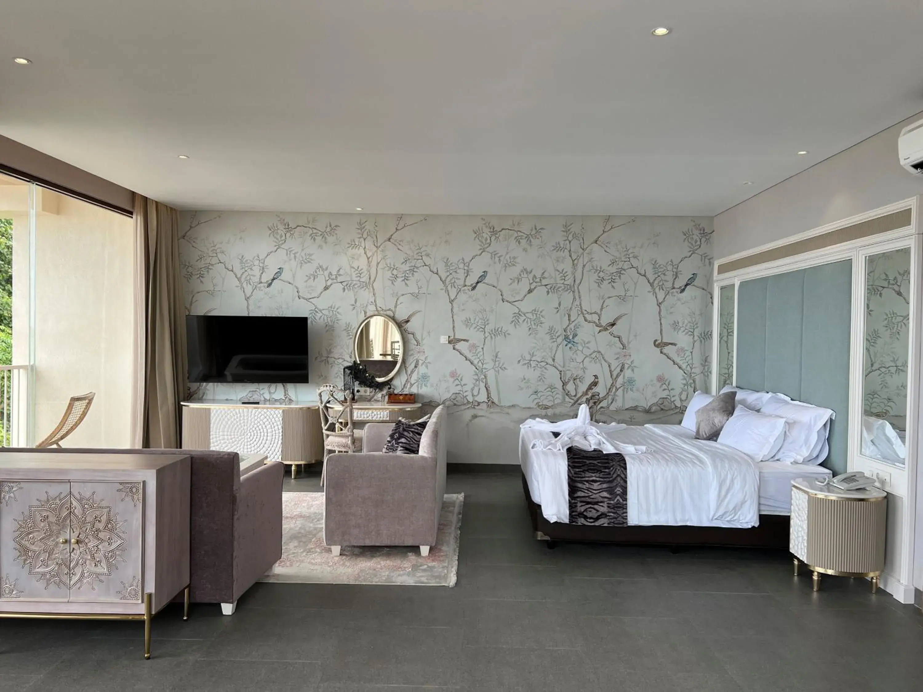 Bed in Tabebuya Resto & Resort Bed in Tabebuya Resto & Resort