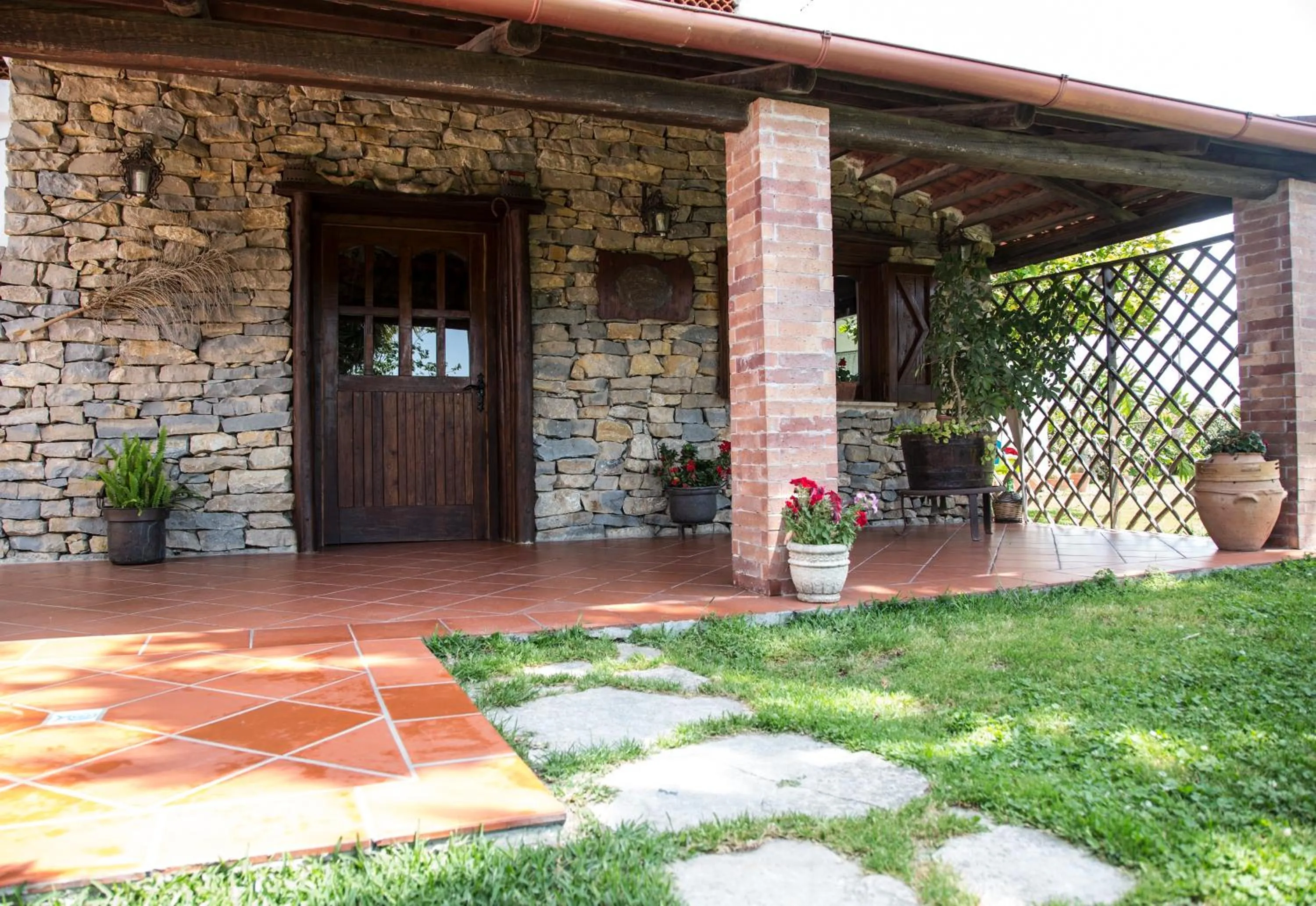Decorative detail in B&B La Taverna dei Ciucci