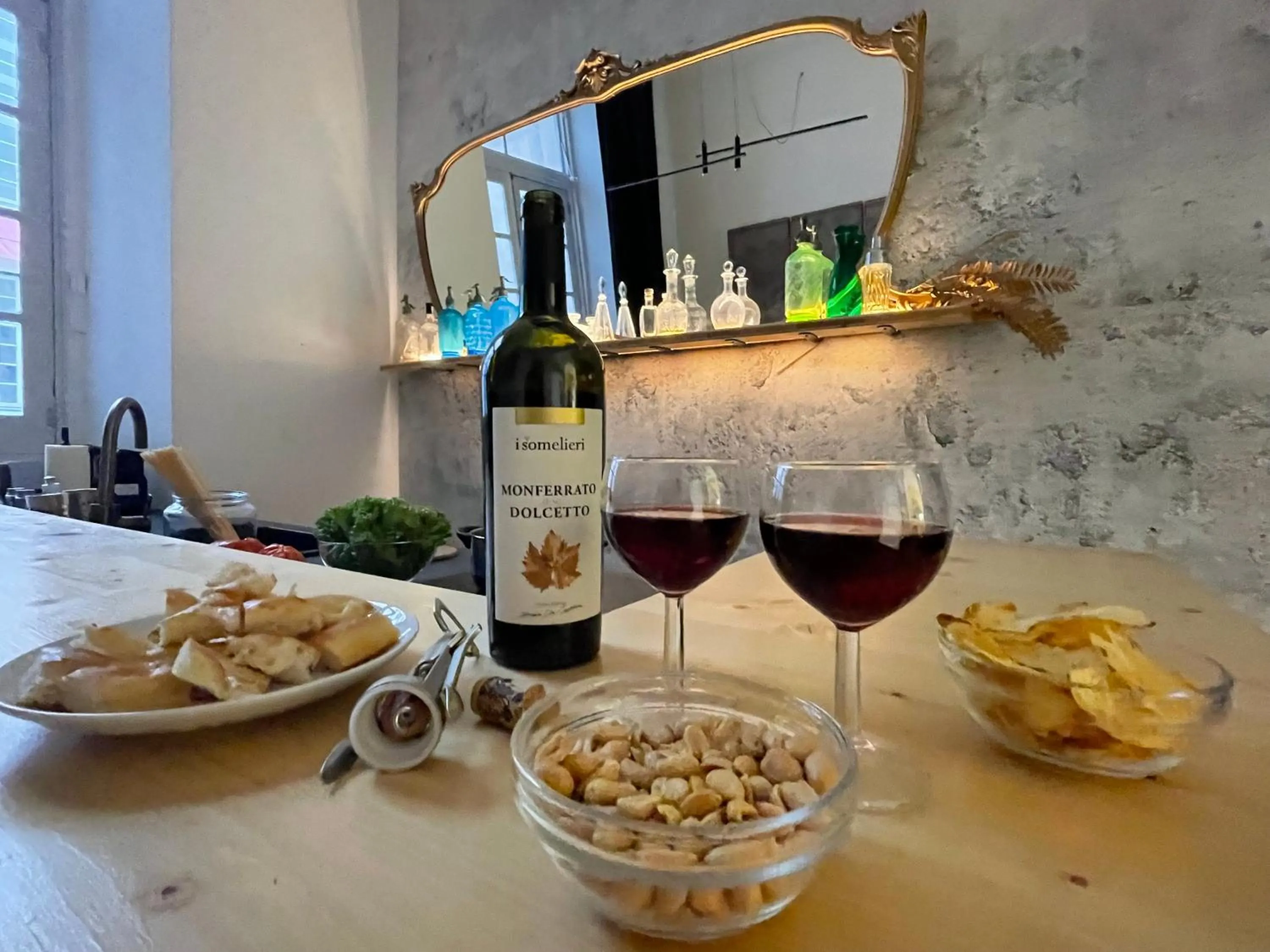 Food and drinks in Happy Family Apartments Sauli