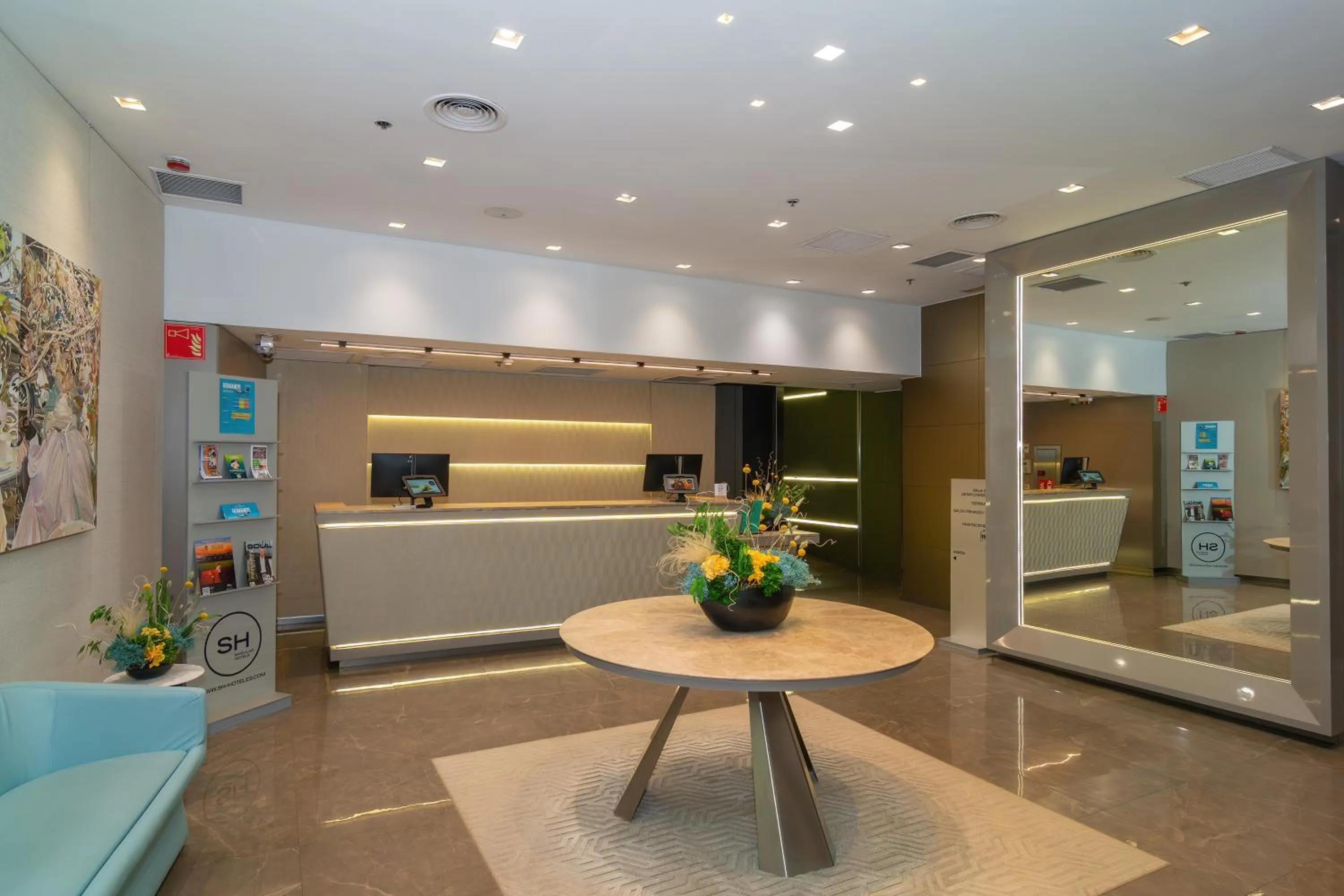 Lobby or reception in SH Colón Valencia