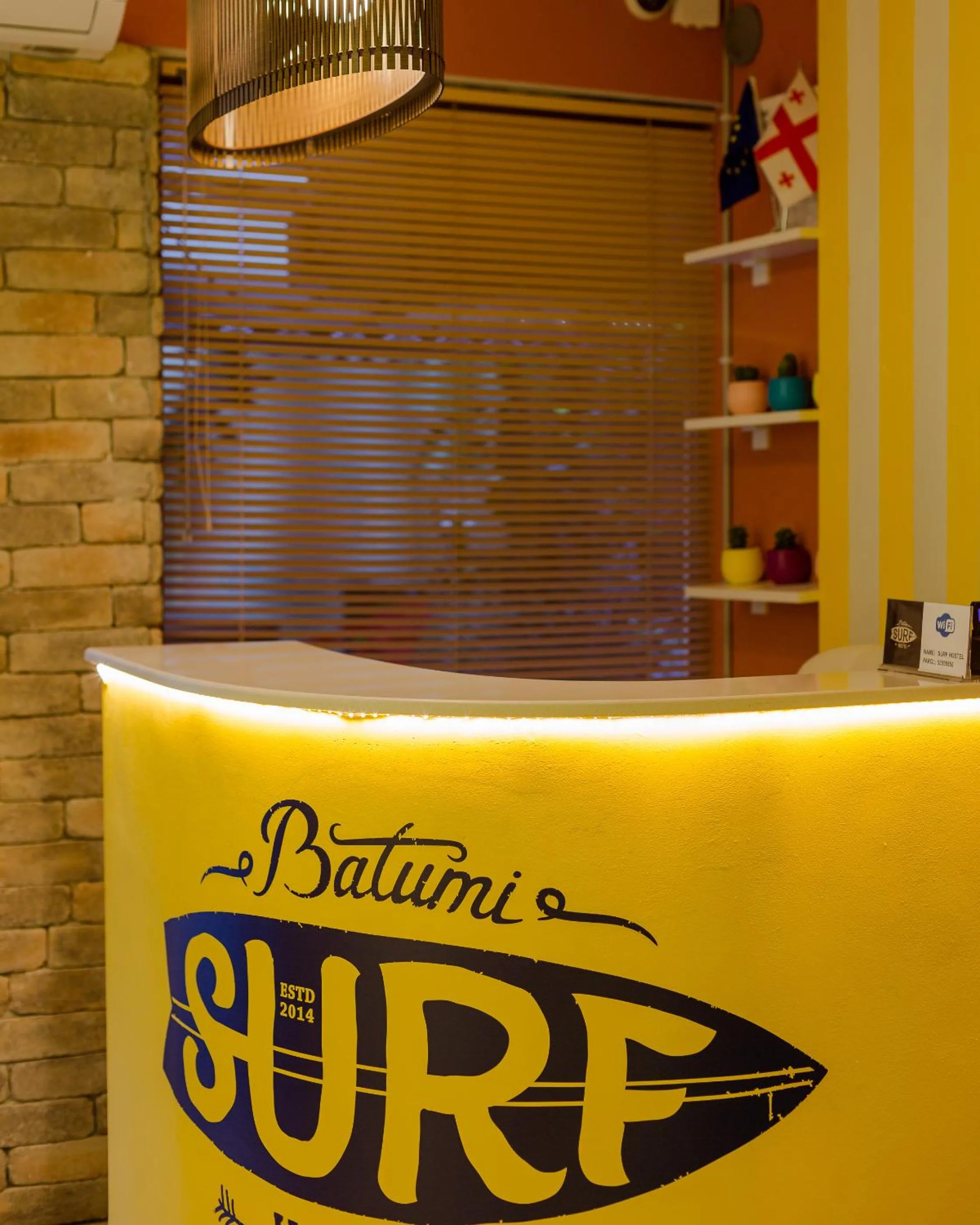 Lobby or reception in Batumi Surf Hostel