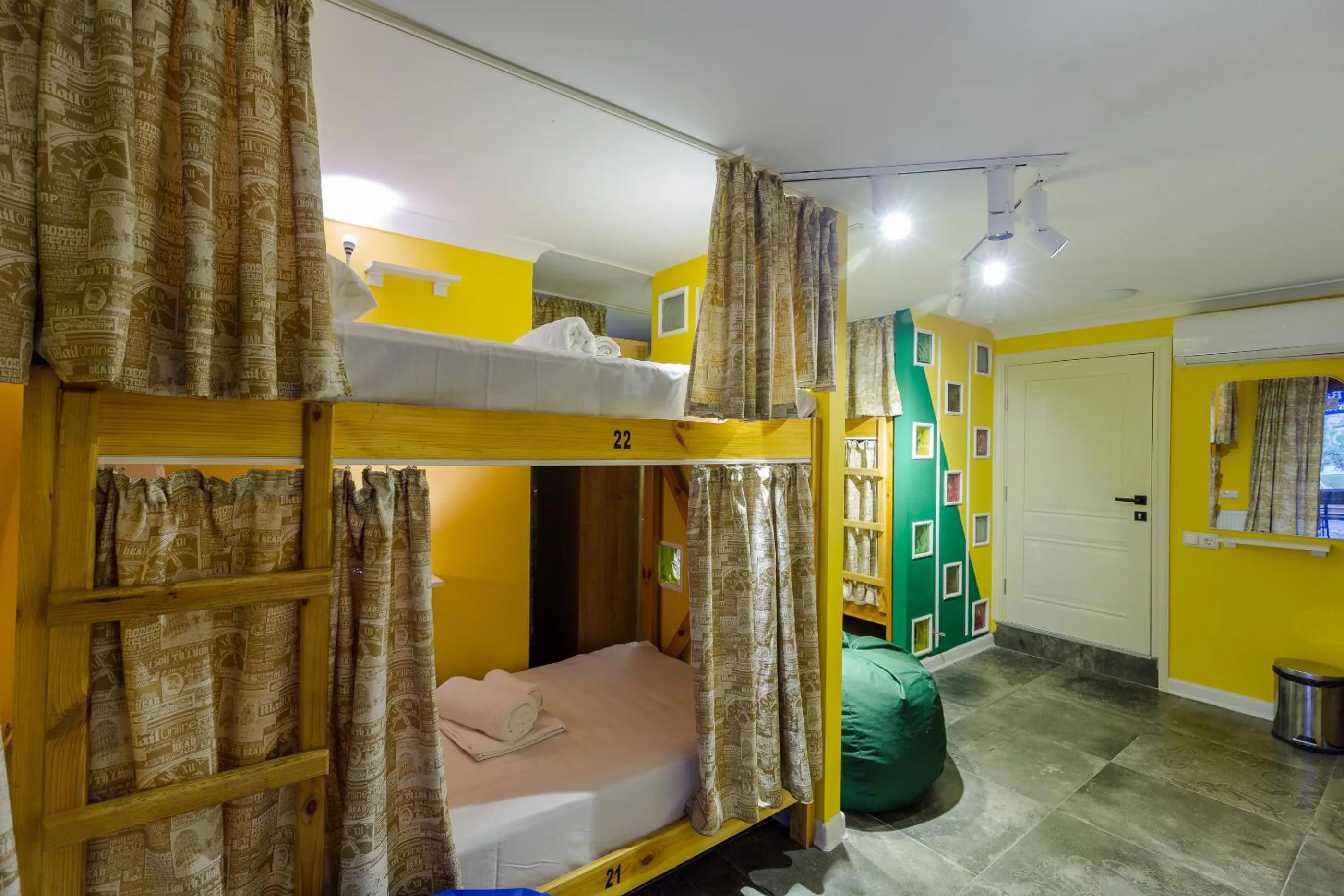 Bed in Batumi Surf Hostel