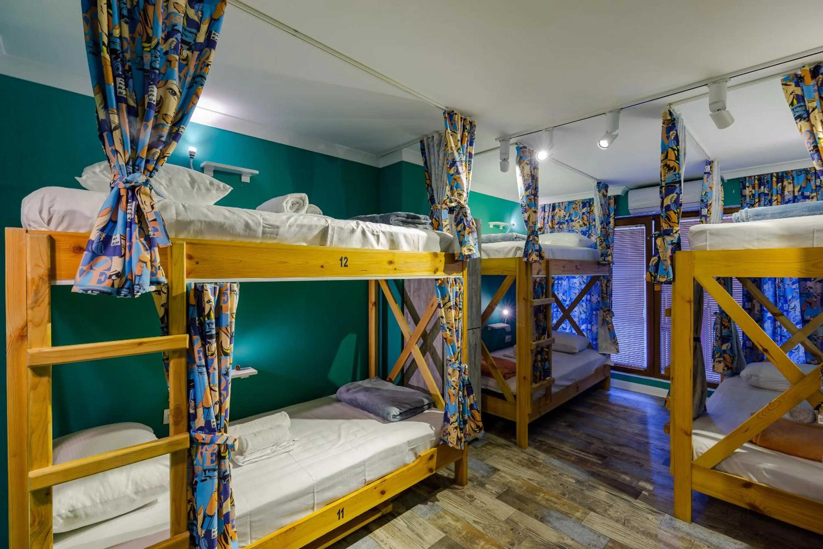 Bed in Batumi Surf Hostel