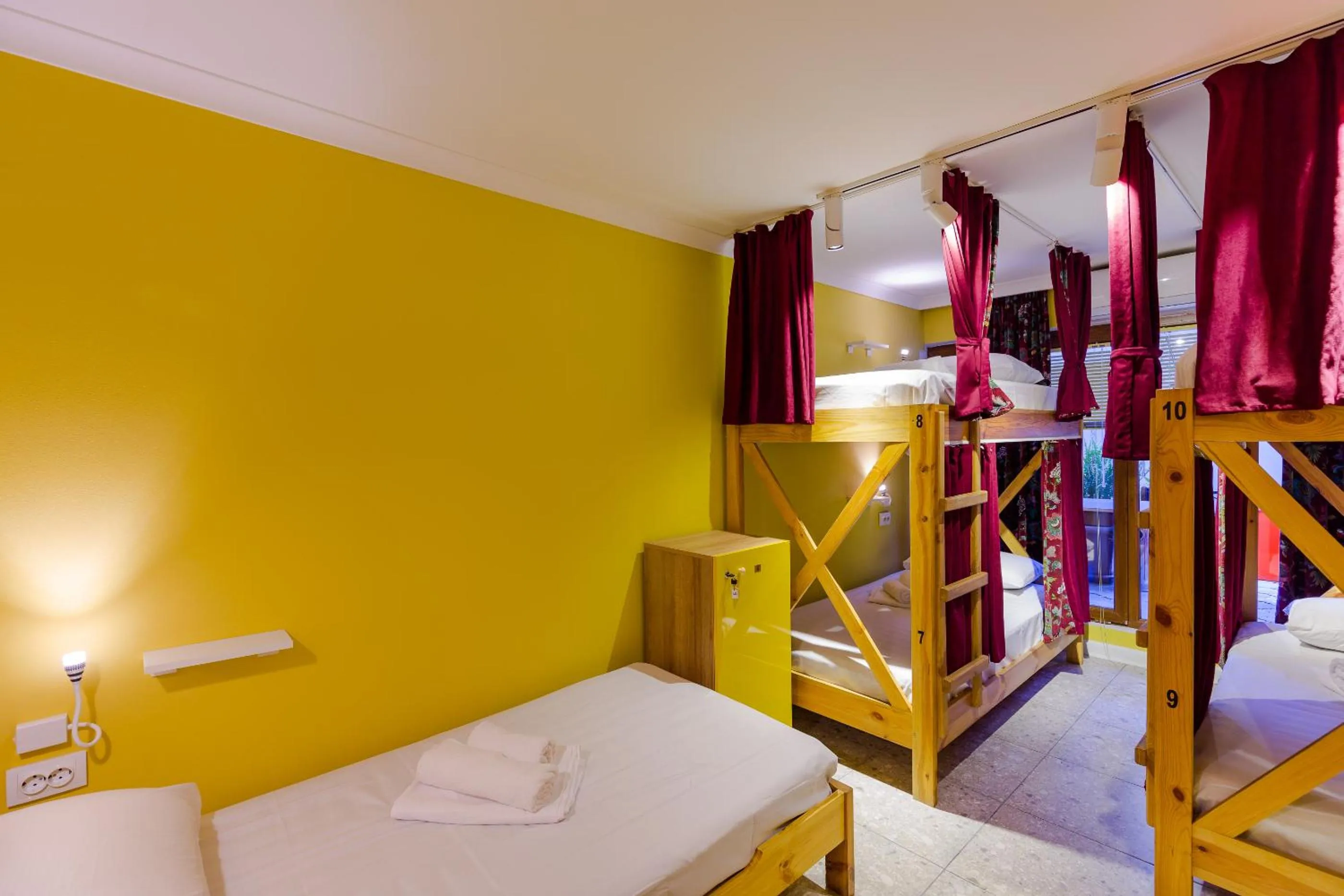 Bed in Batumi Surf Hostel