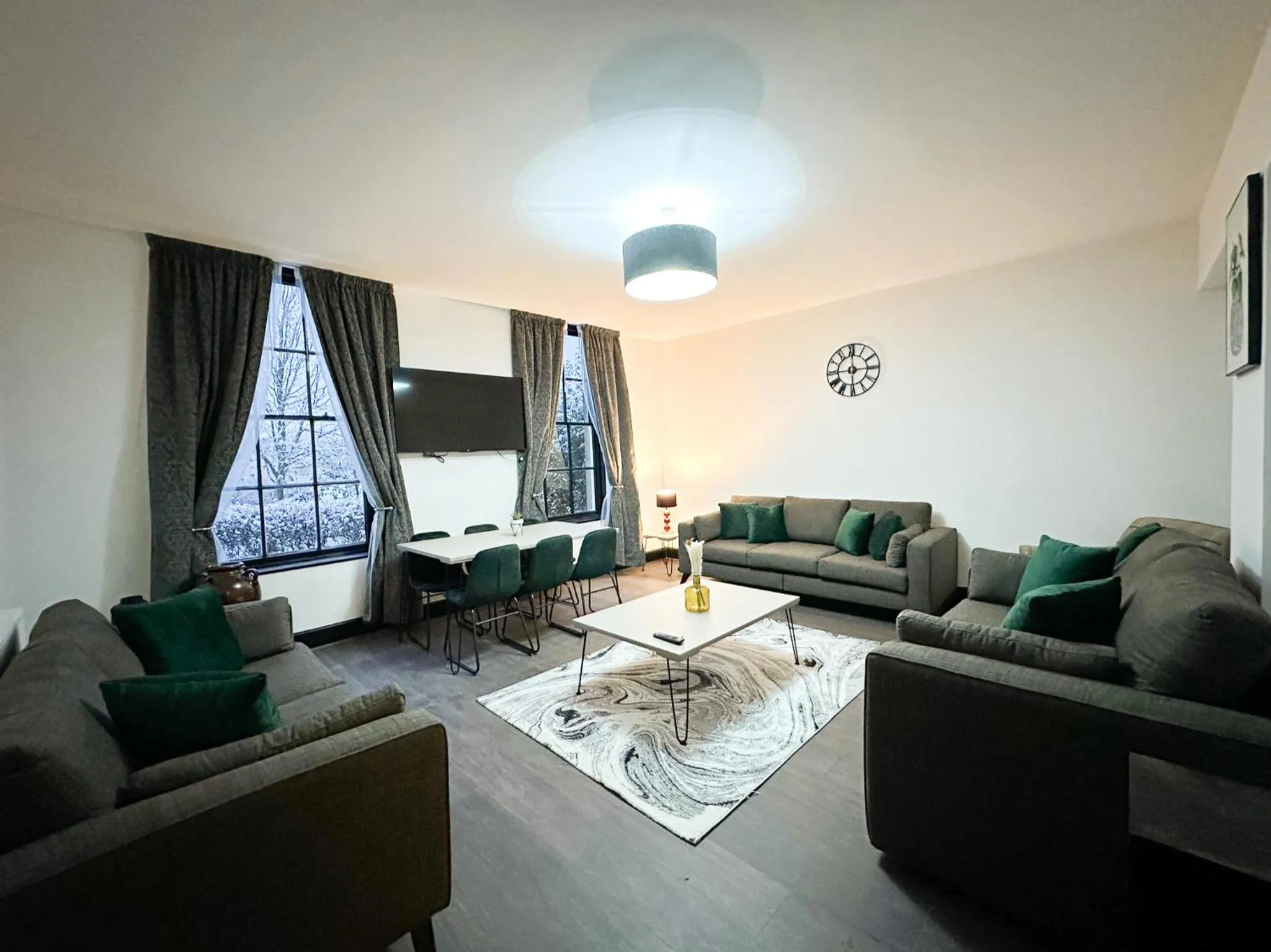 Living room in Mulberry Aparthotel Newcastle Gateshead