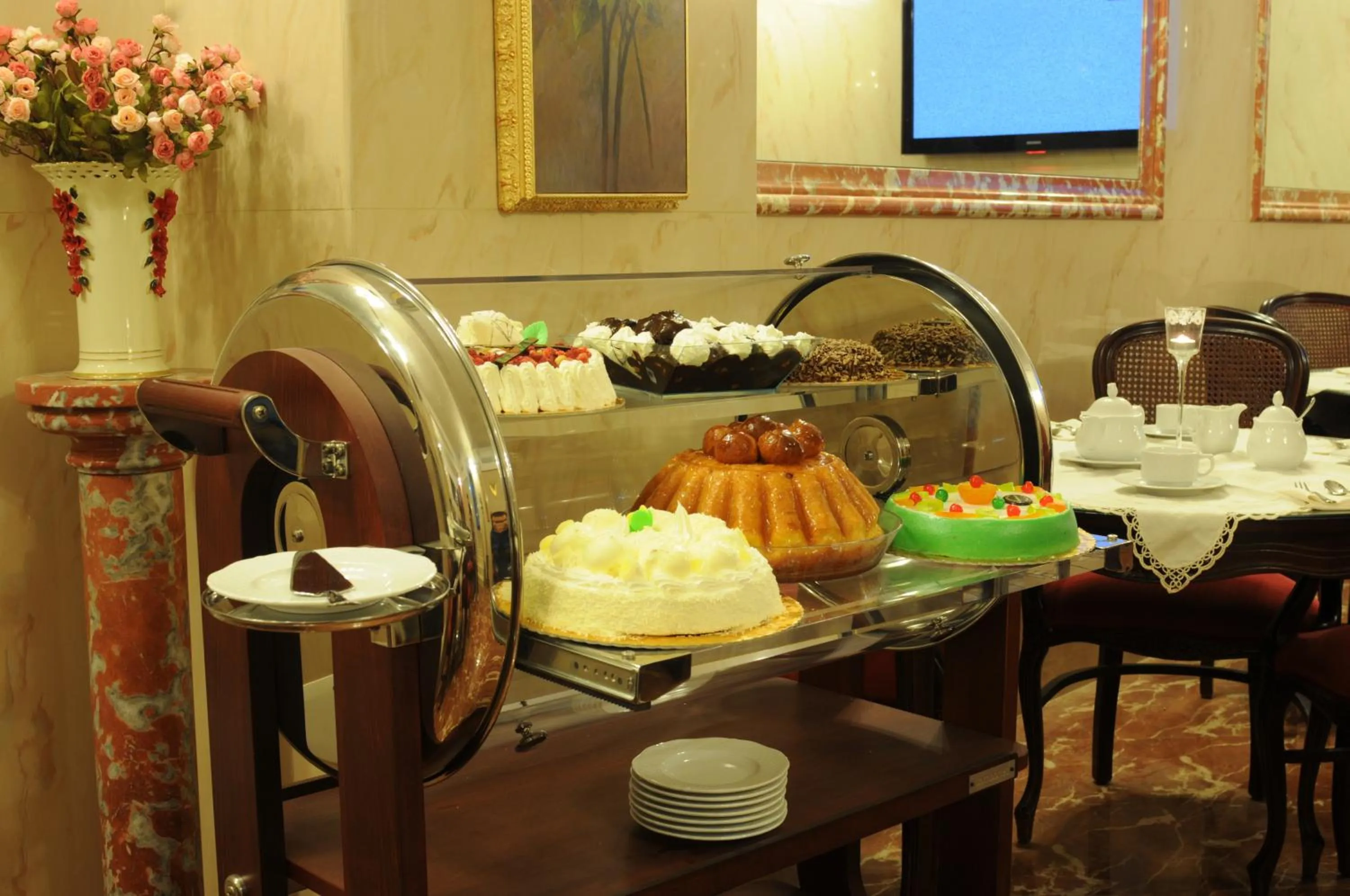 Breakfast in Hotel Villa Maria