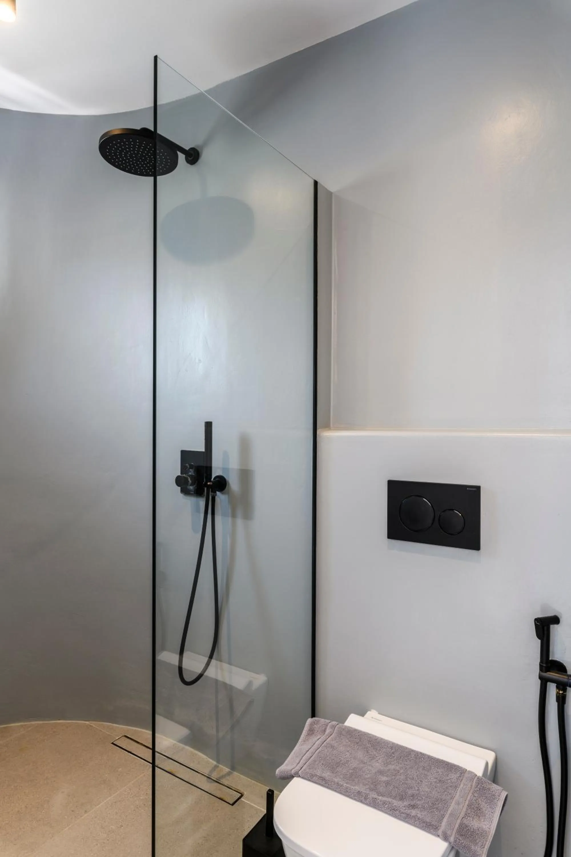 Shower in Mykonos Residence Villas & Suites Merchia beach