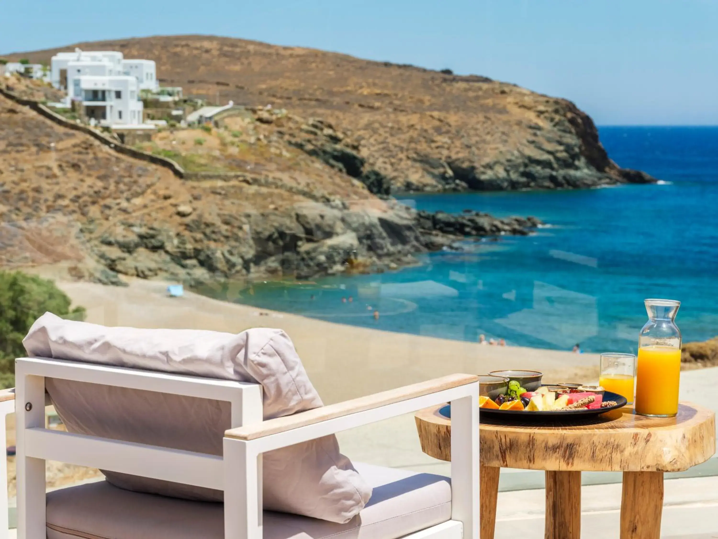 Beach Front Suite Sea View with Private Pool - single occupancy in Mykonos Residence Villas & Suites Merchia beach Beach Front Suite Sea View with Private Pool - single occupancy in Mykonos Residence Villas & Suites Merchia beach
