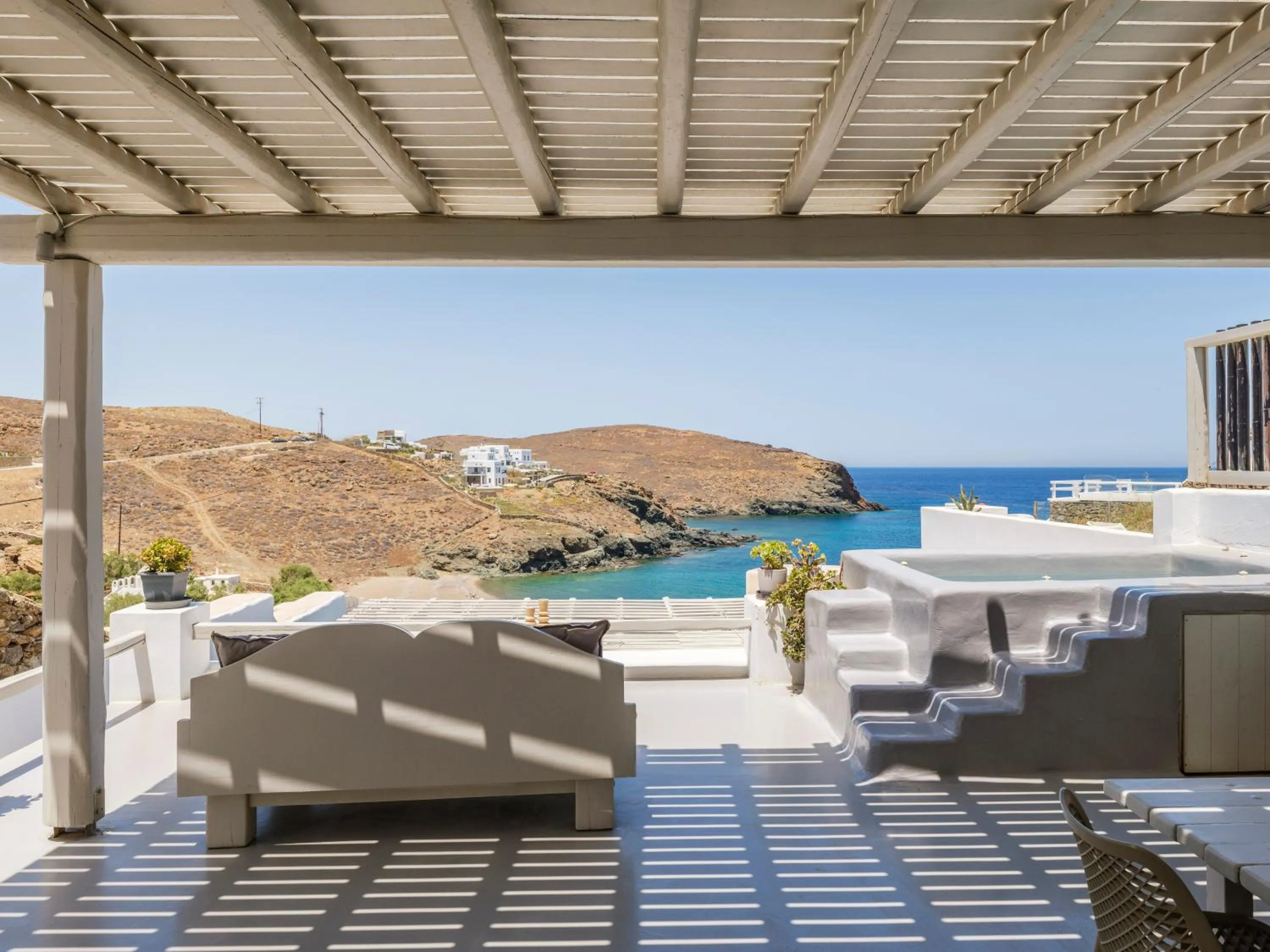 Natural landscape in Mykonos Residence Villas & Suites Merchia beach
