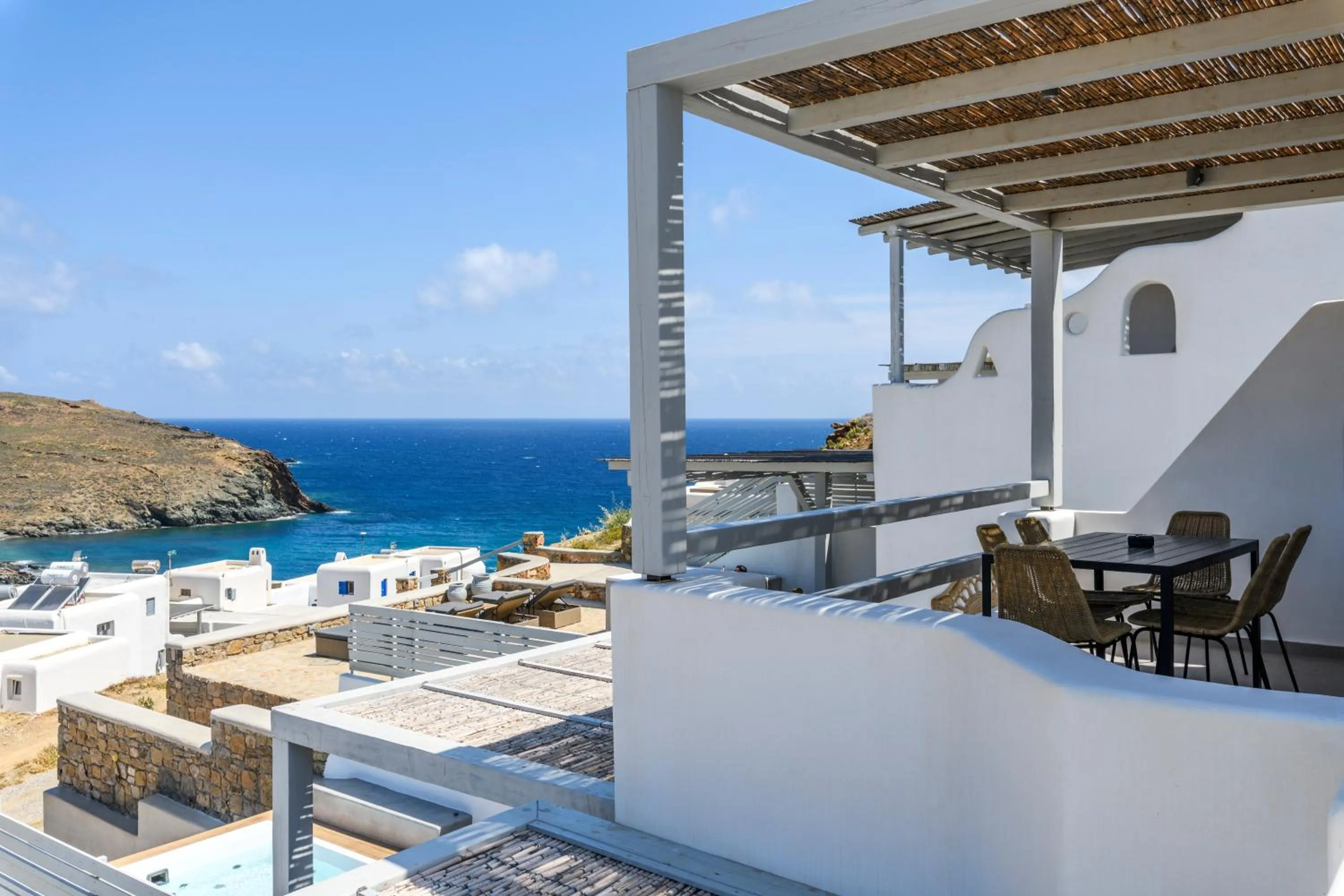 Property building in Mykonos Residence Villas & Suites Merchia beach