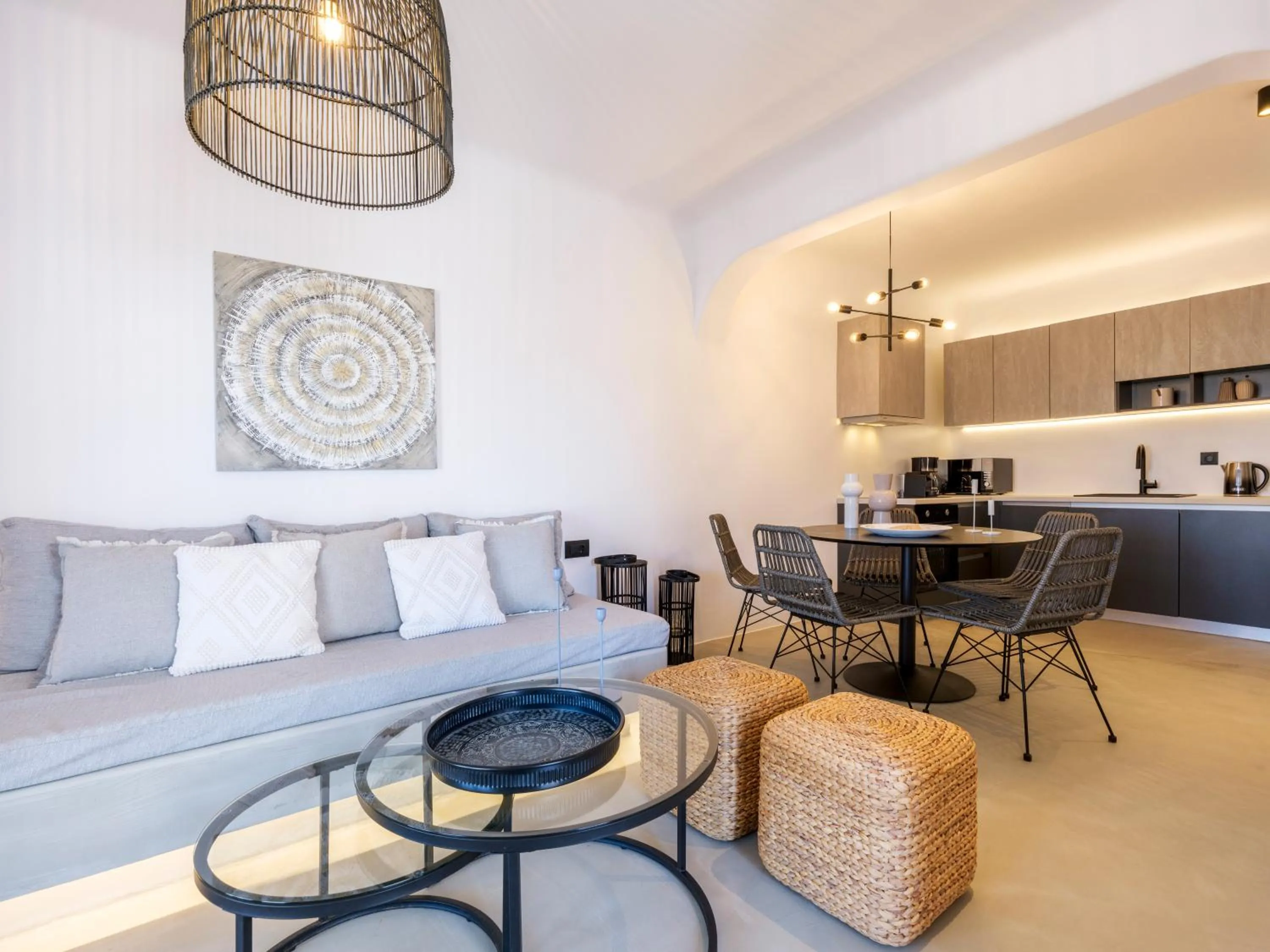 Coffee/tea facilities in Mykonos Residence Villas & Suites Merchia beach