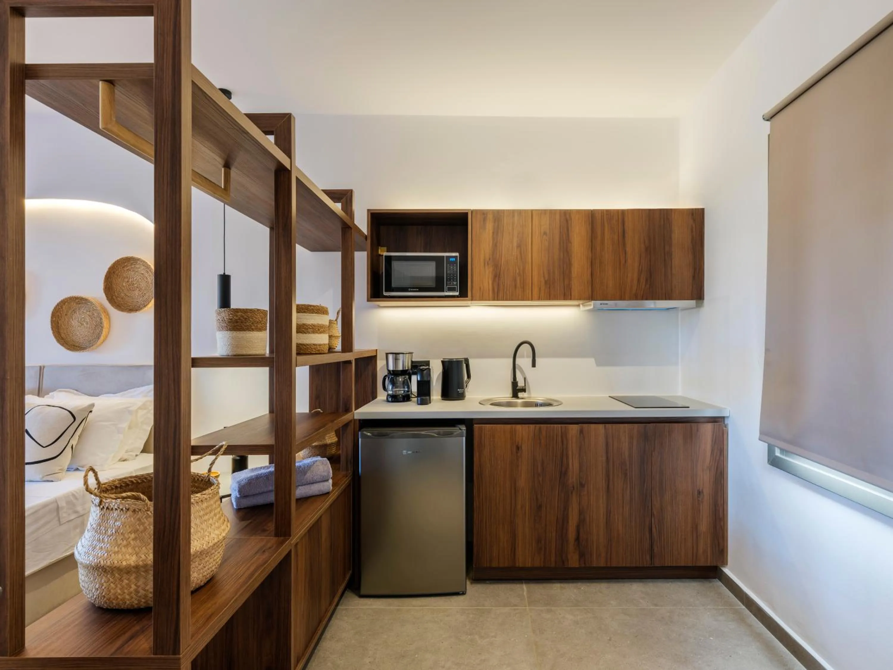 Coffee/tea facilities in Mykonos Residence Villas & Suites Merchia beach