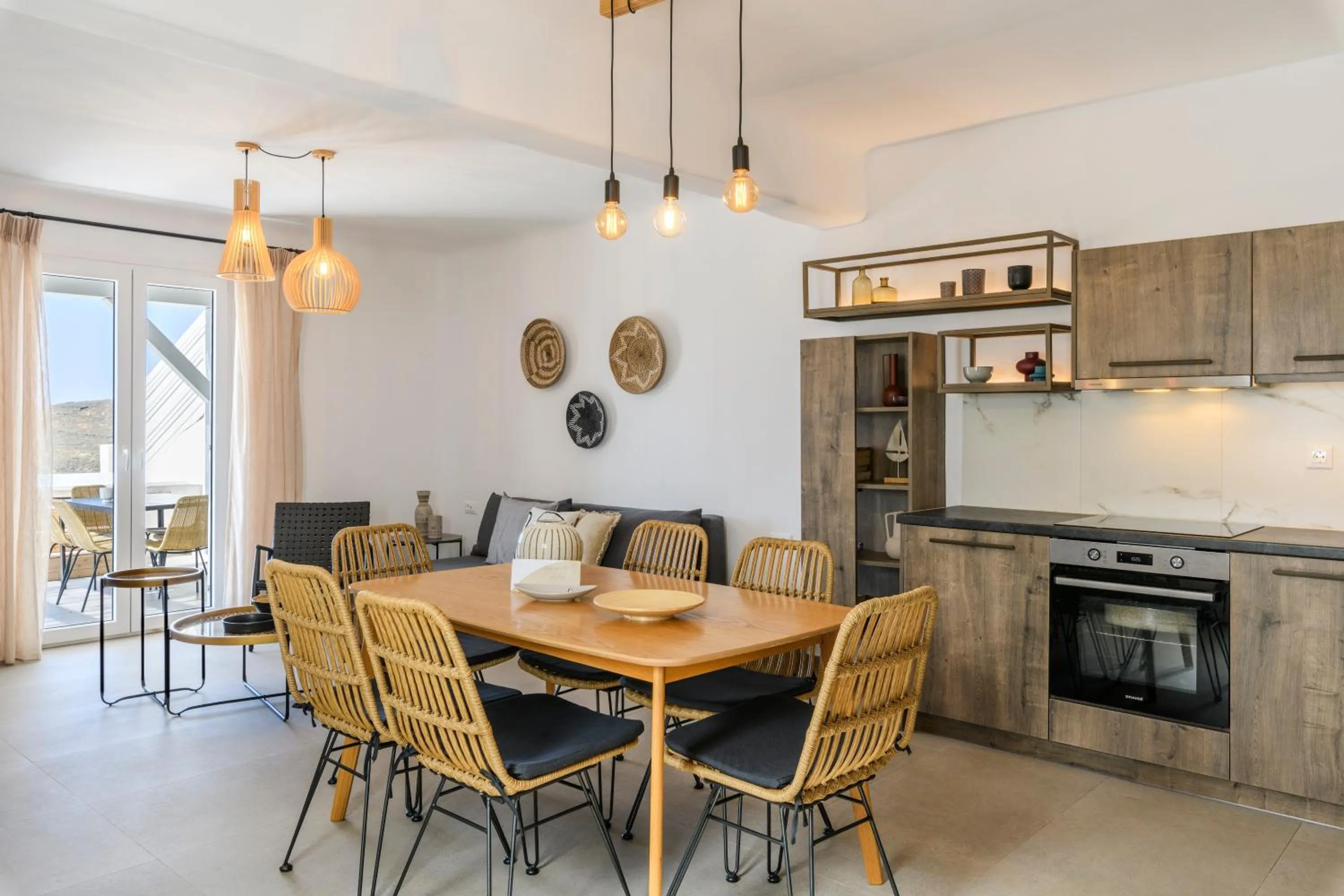 Coffee/tea facilities in Mykonos Residence Villas & Suites Merchia beach