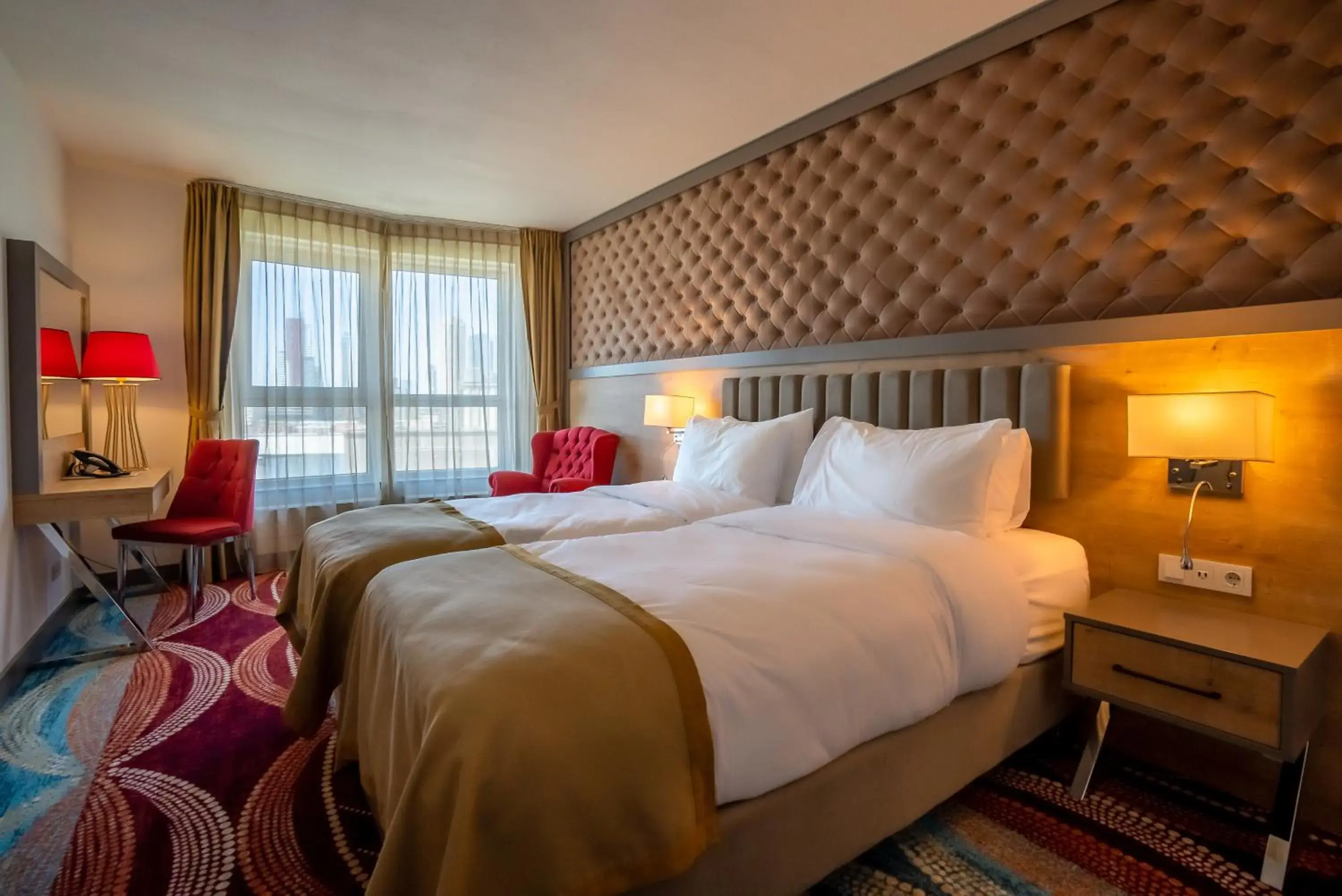 Bedroom, Bed in ART Hotel Rotterdam-Fully Renovated Bedroom, Bed in ART Hotel Rotterdam-Fully Renovated