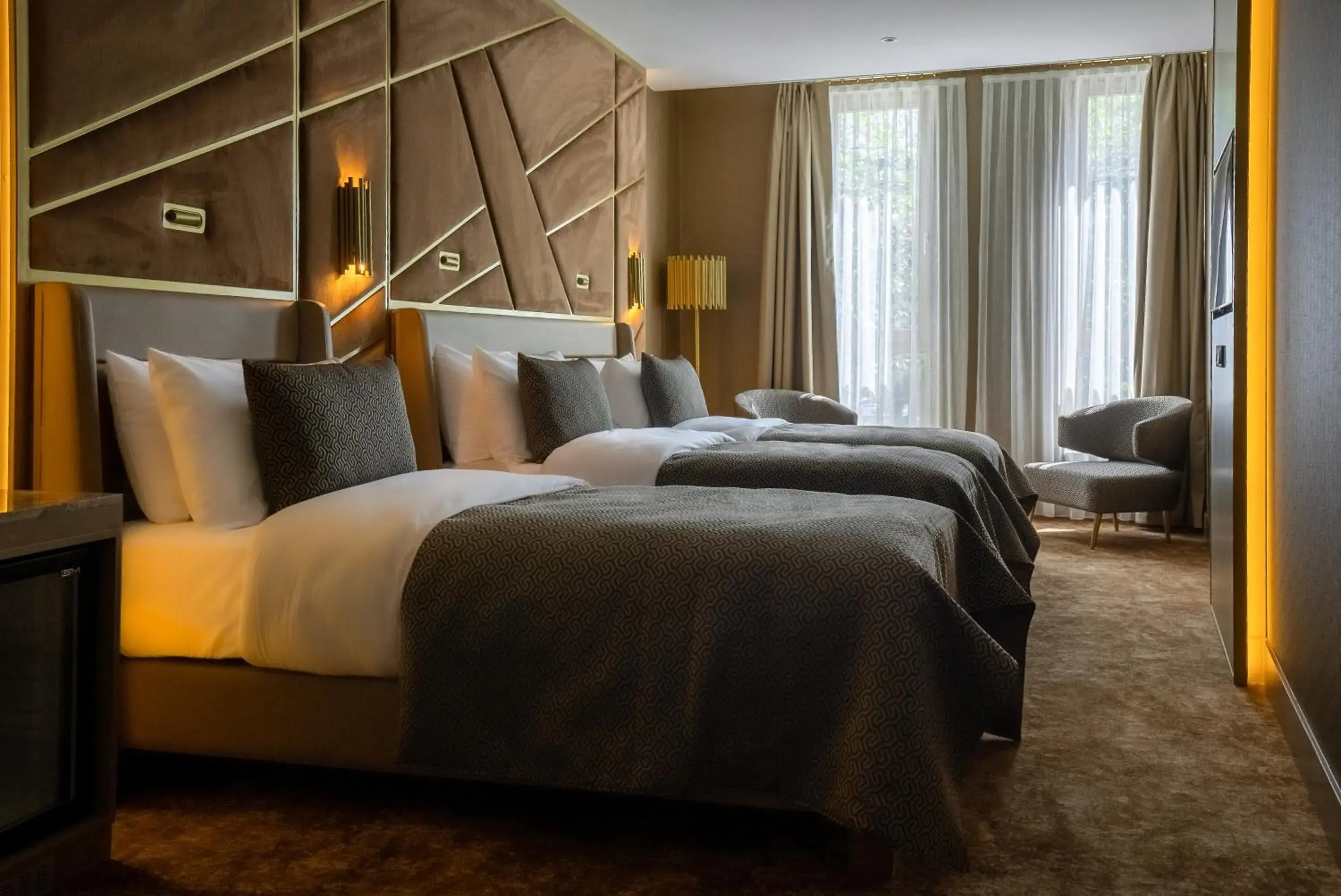 Bedroom, Bed in ART Hotel Rotterdam-Fully Renovated Bedroom, Bed in ART Hotel Rotterdam-Fully Renovated