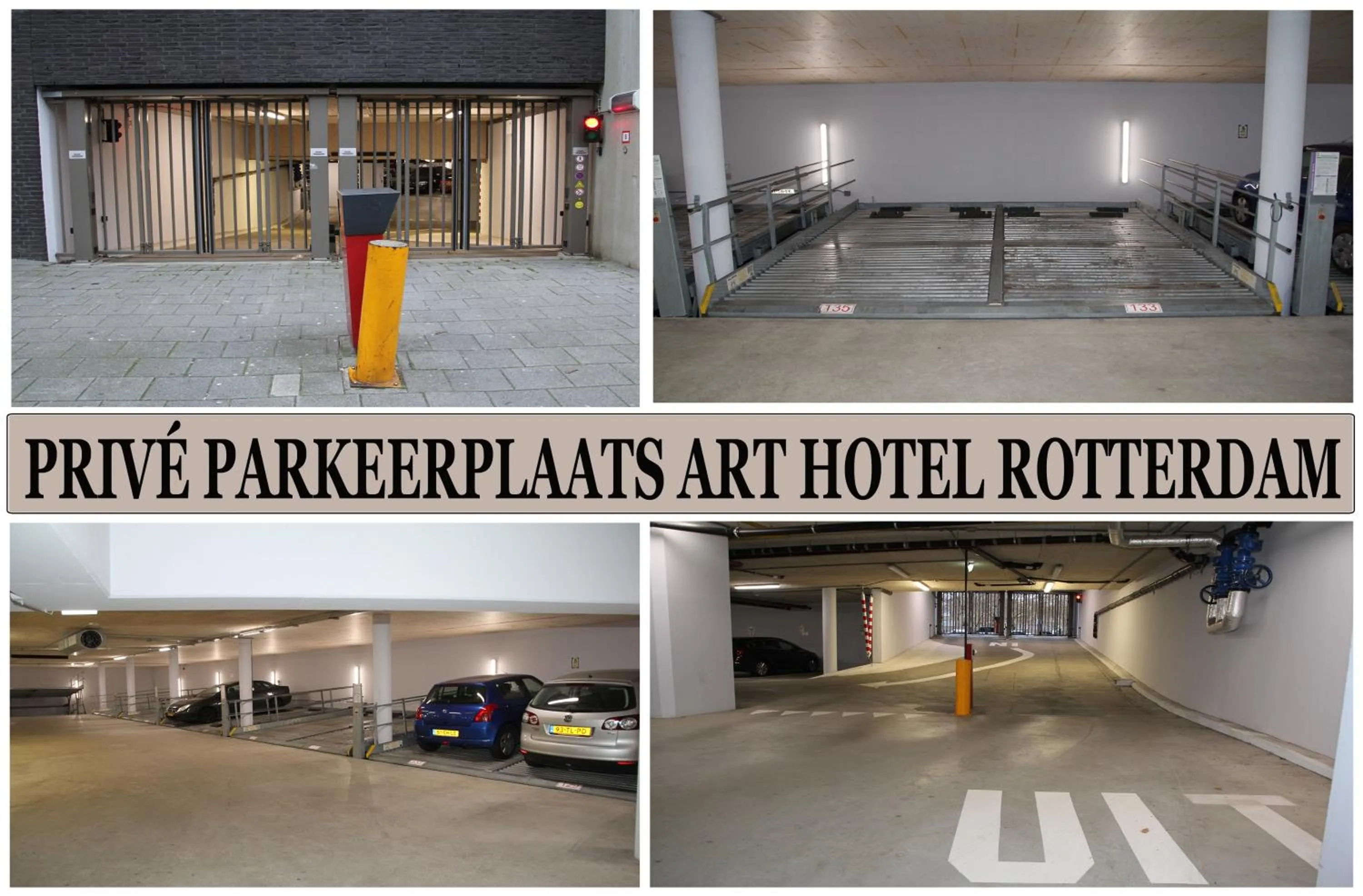 Parking in ART Hotel Rotterdam-Fully Renovated