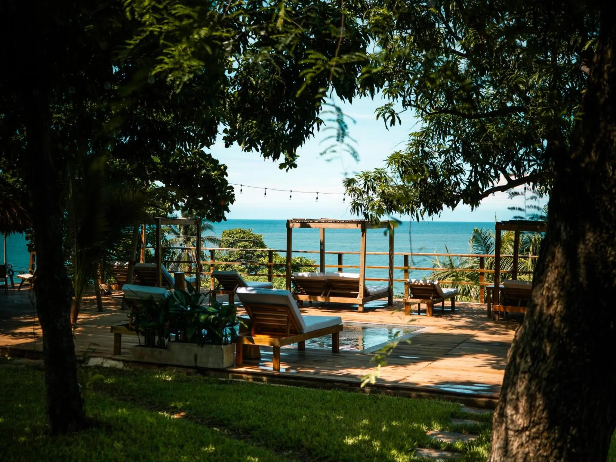 Patio in El Xalli Hotel