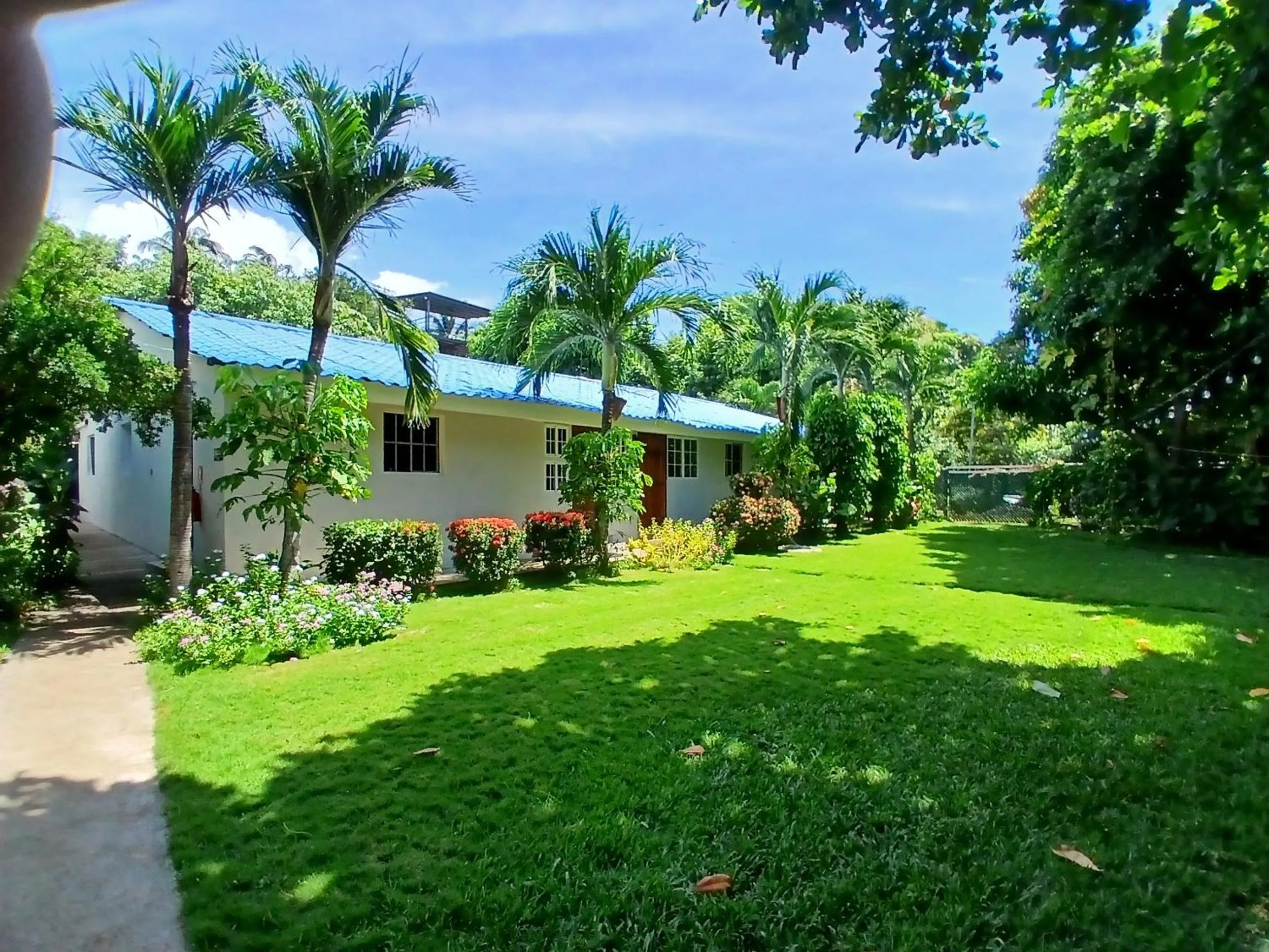 Garden in El Xalli Hotel