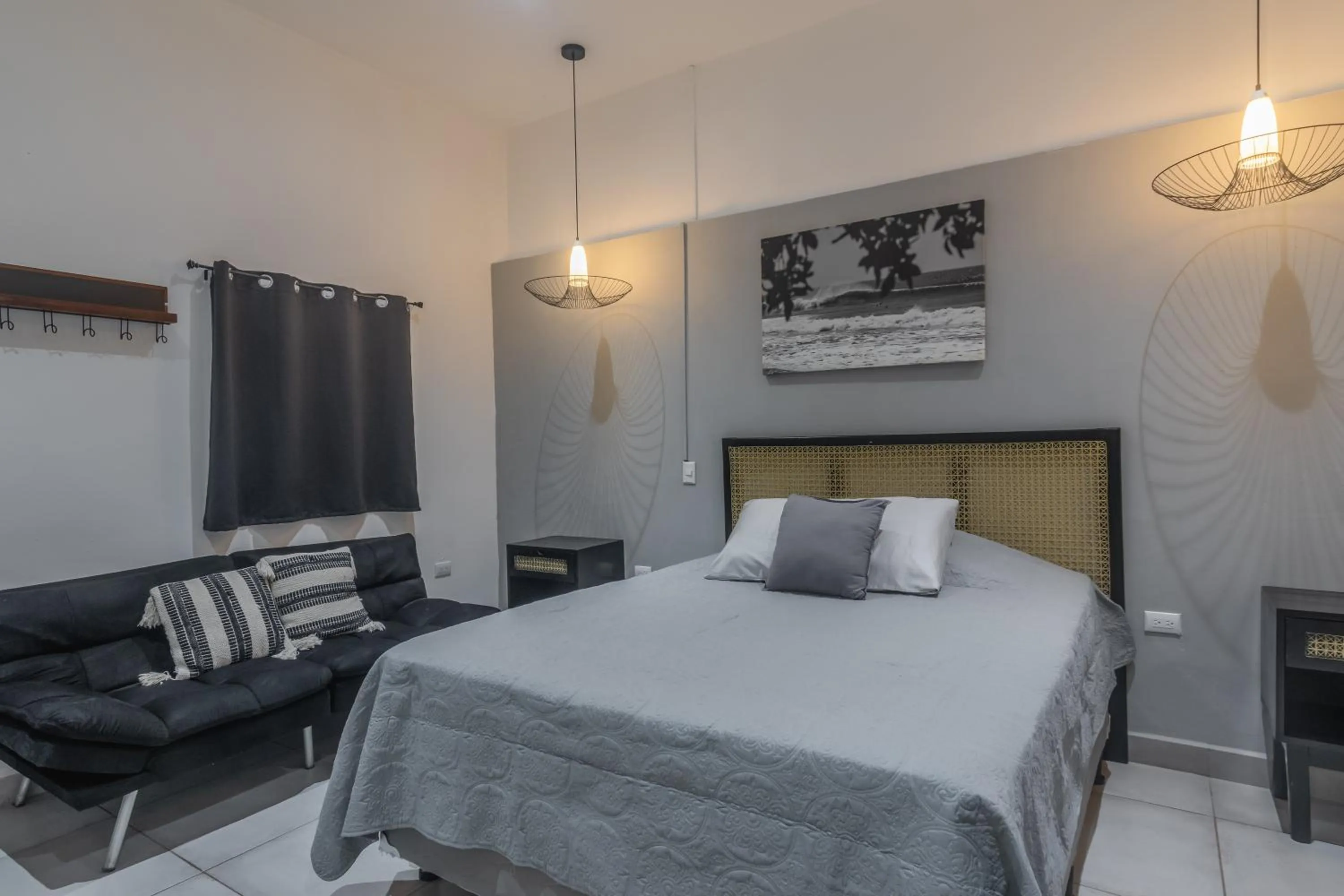 Bedroom, Bed in El Xalli Hotel