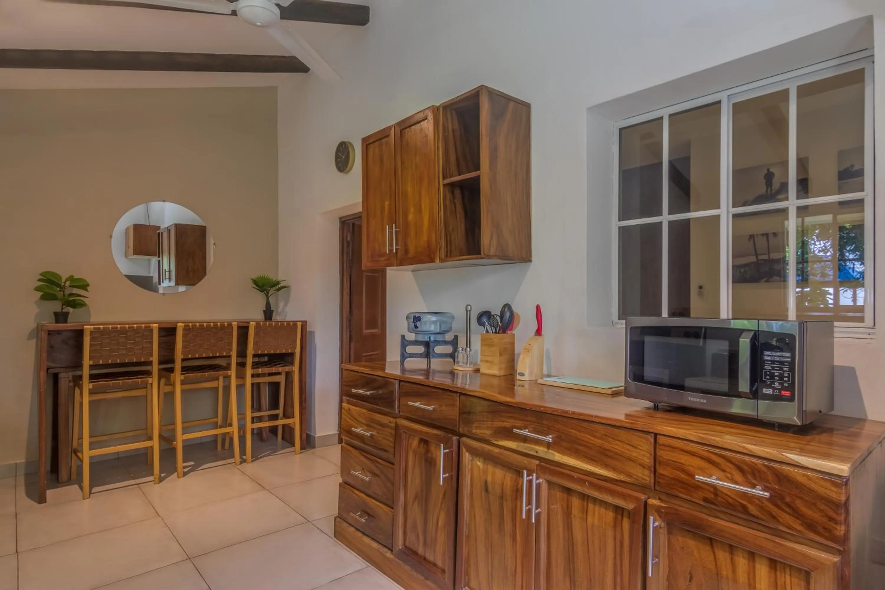 Kitchen or kitchenette in El Xalli Hotel