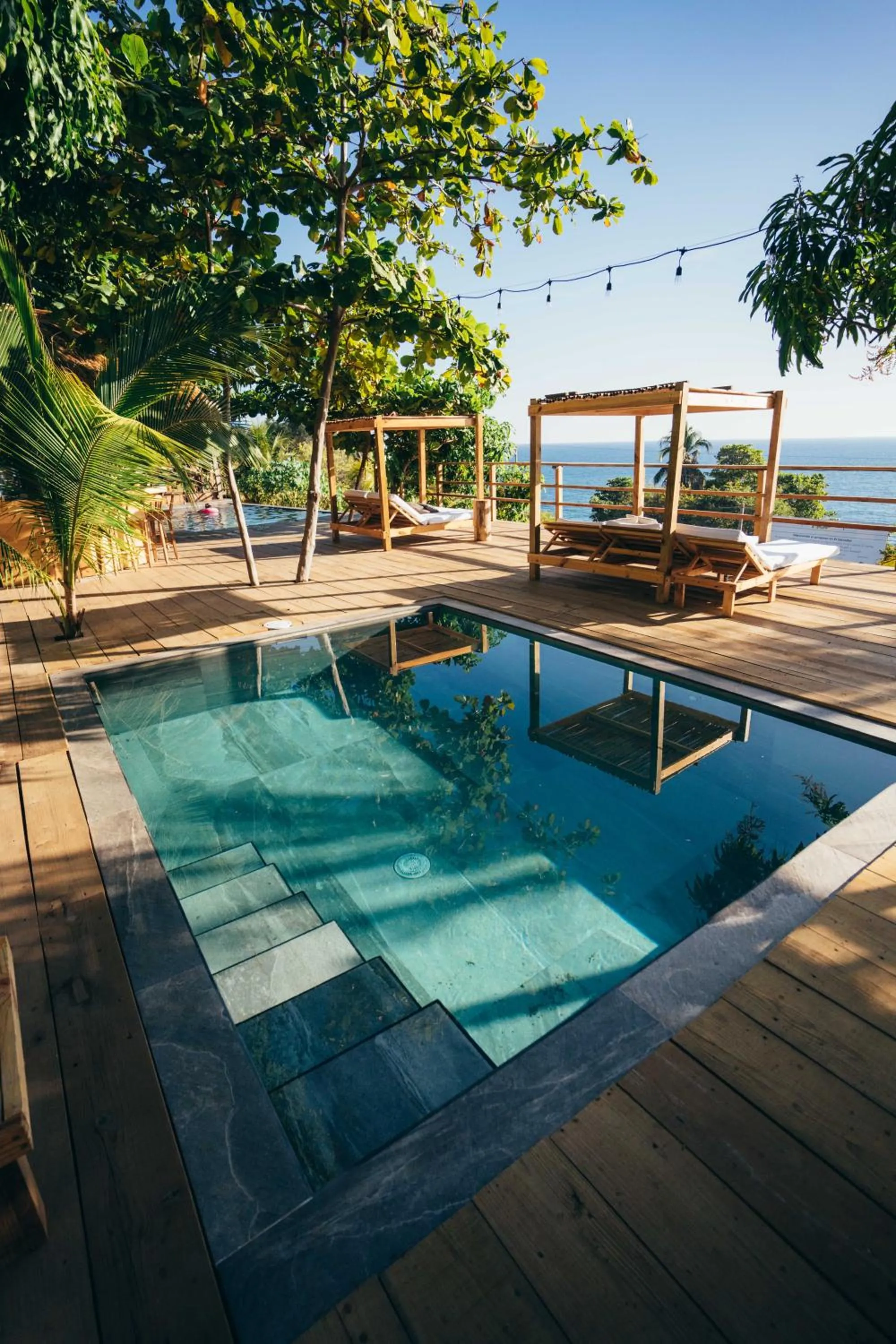 Swimming pool in El Xalli Hotel