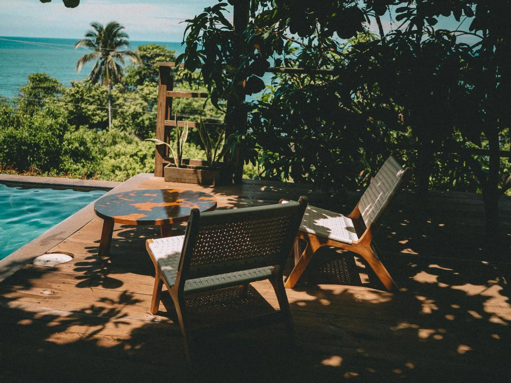 Natural landscape in El Xalli Hotel