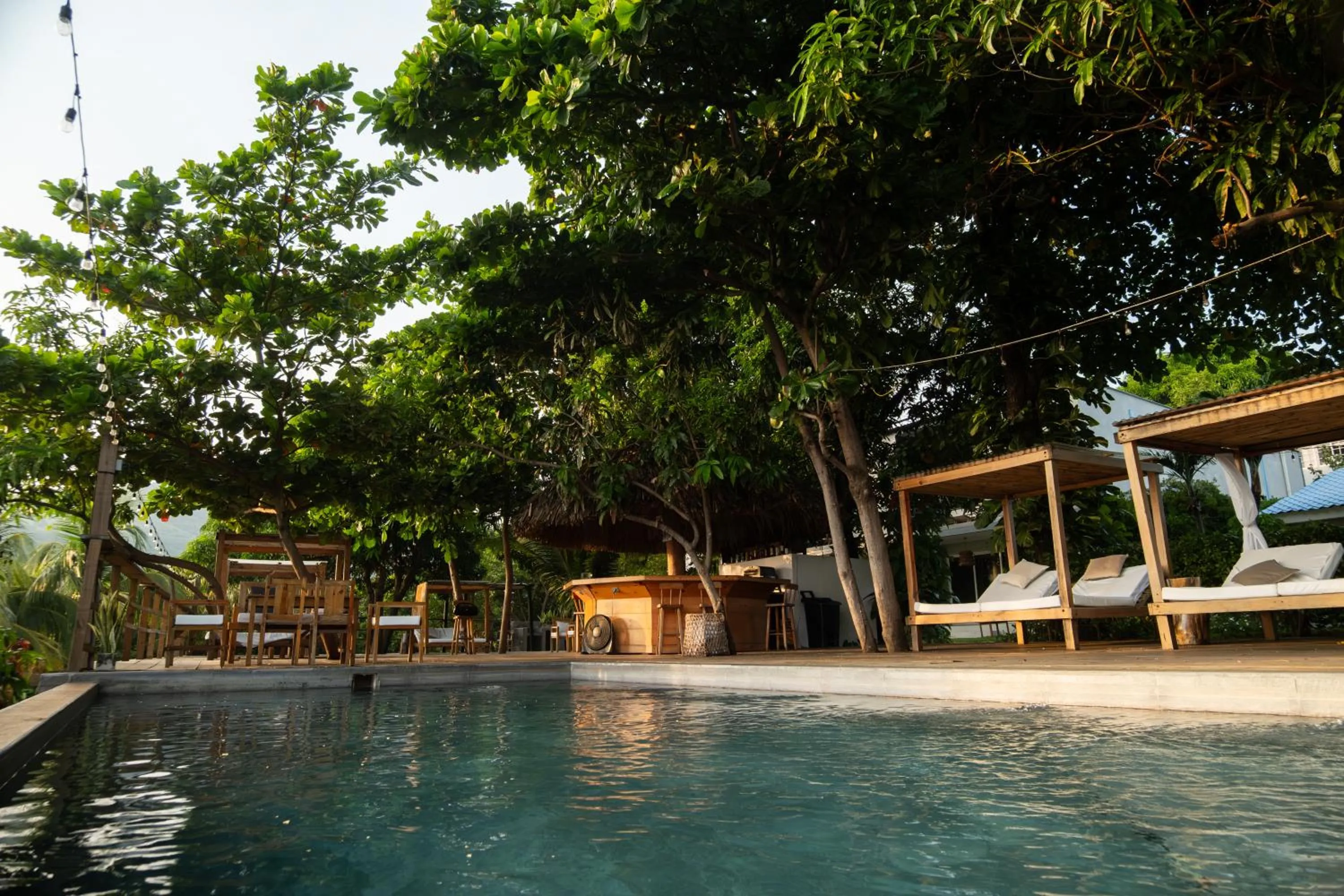 Patio in El Xalli Hotel